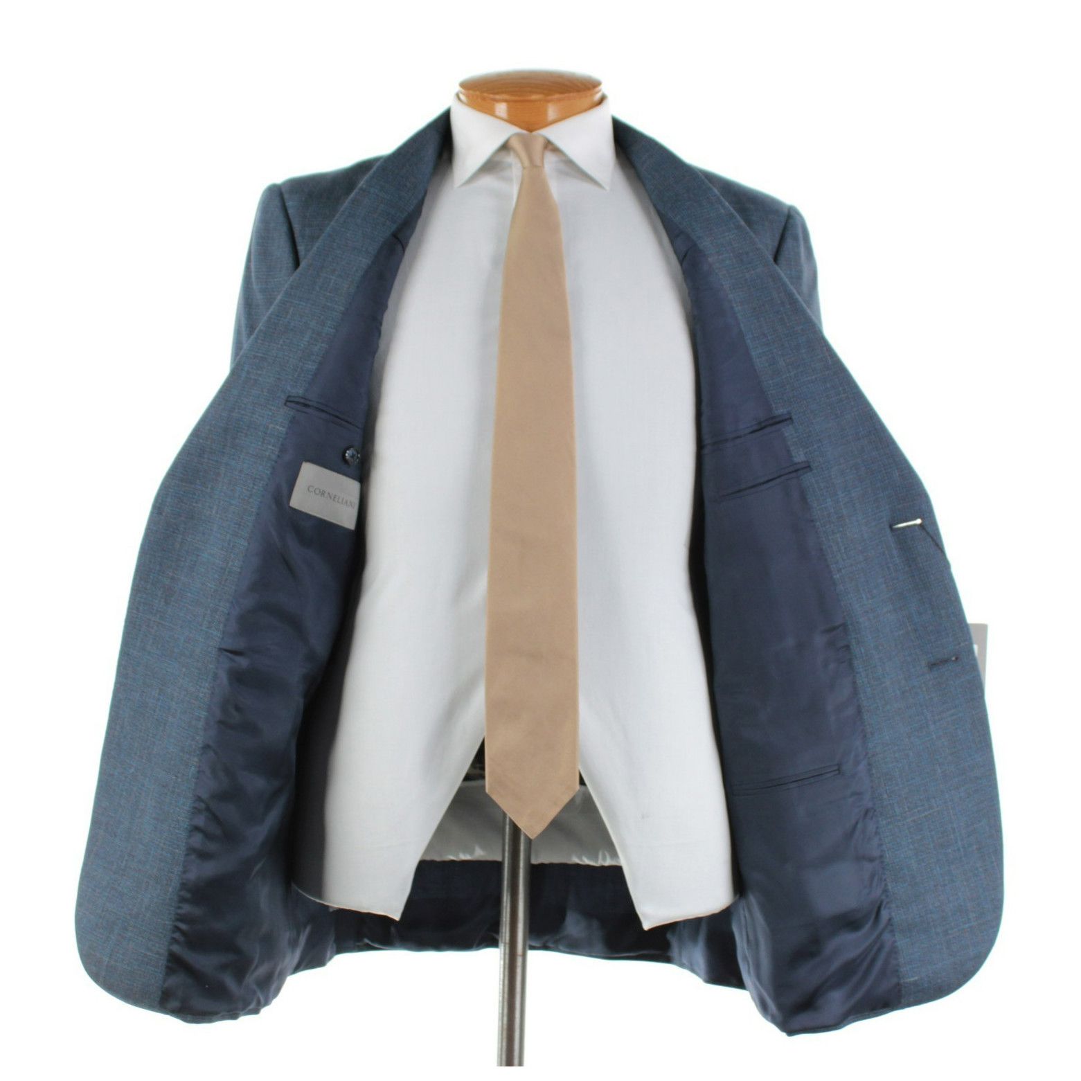 Corneliani Corneliani Suit Size US 44 Long in Blue Size 44R - 7 Thumbnail