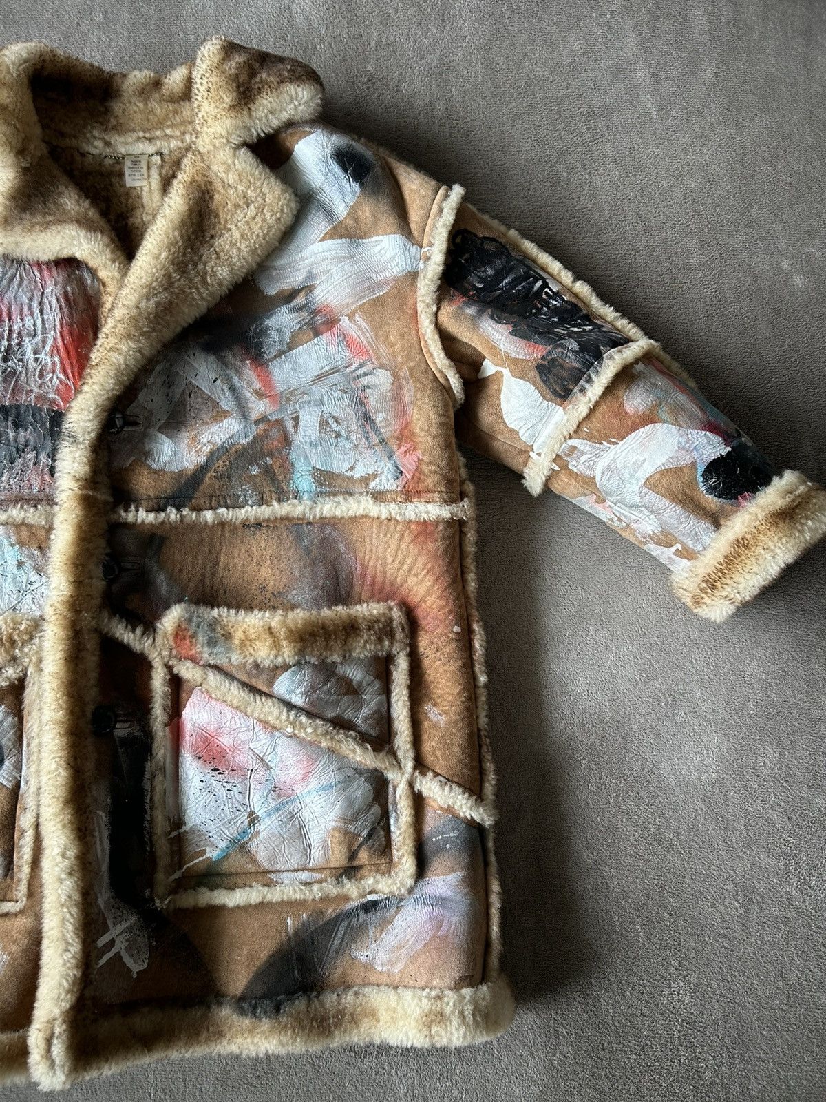 Coach Final Price ⚡ COACH × Mint+Serf One-of-a-Kind Shearling Coat Size US L / EU 52-54 / 3 - 5 Thumbnail