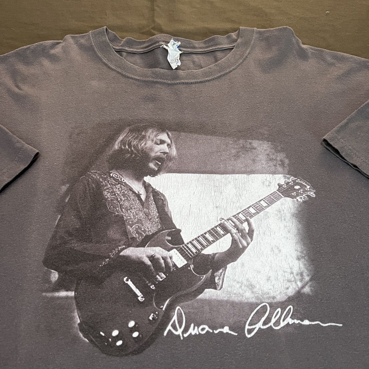 Band Tees × Vintage Vintage Y2K Duane Allman Promo Tee Allman Brothers Band 3XL Size US XXL / EU 58 / 5 - 1 Thumbnail