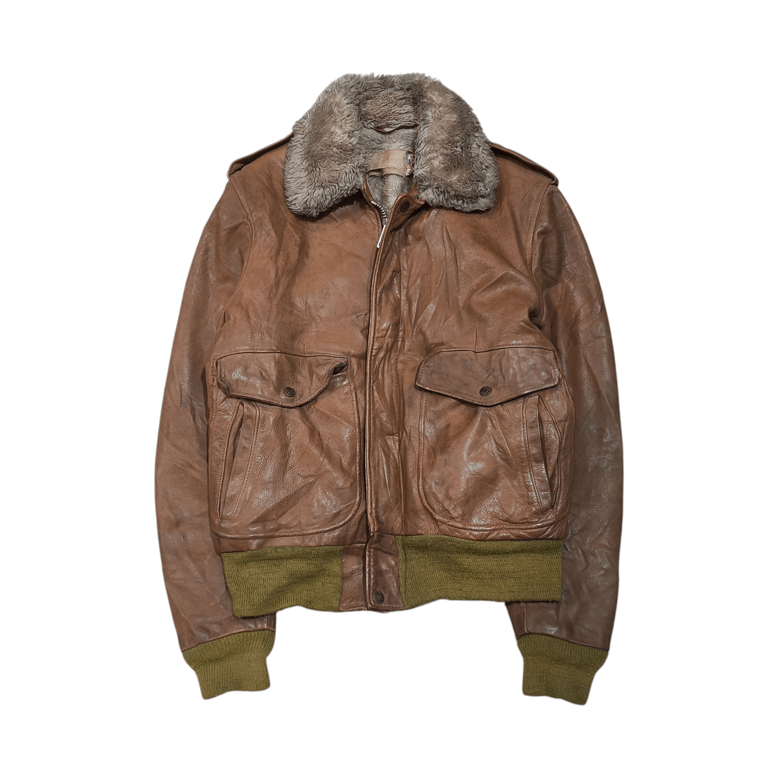 Schott Vintage Schott NYC 80's Suede Leather Bomber Jacket | Grailed