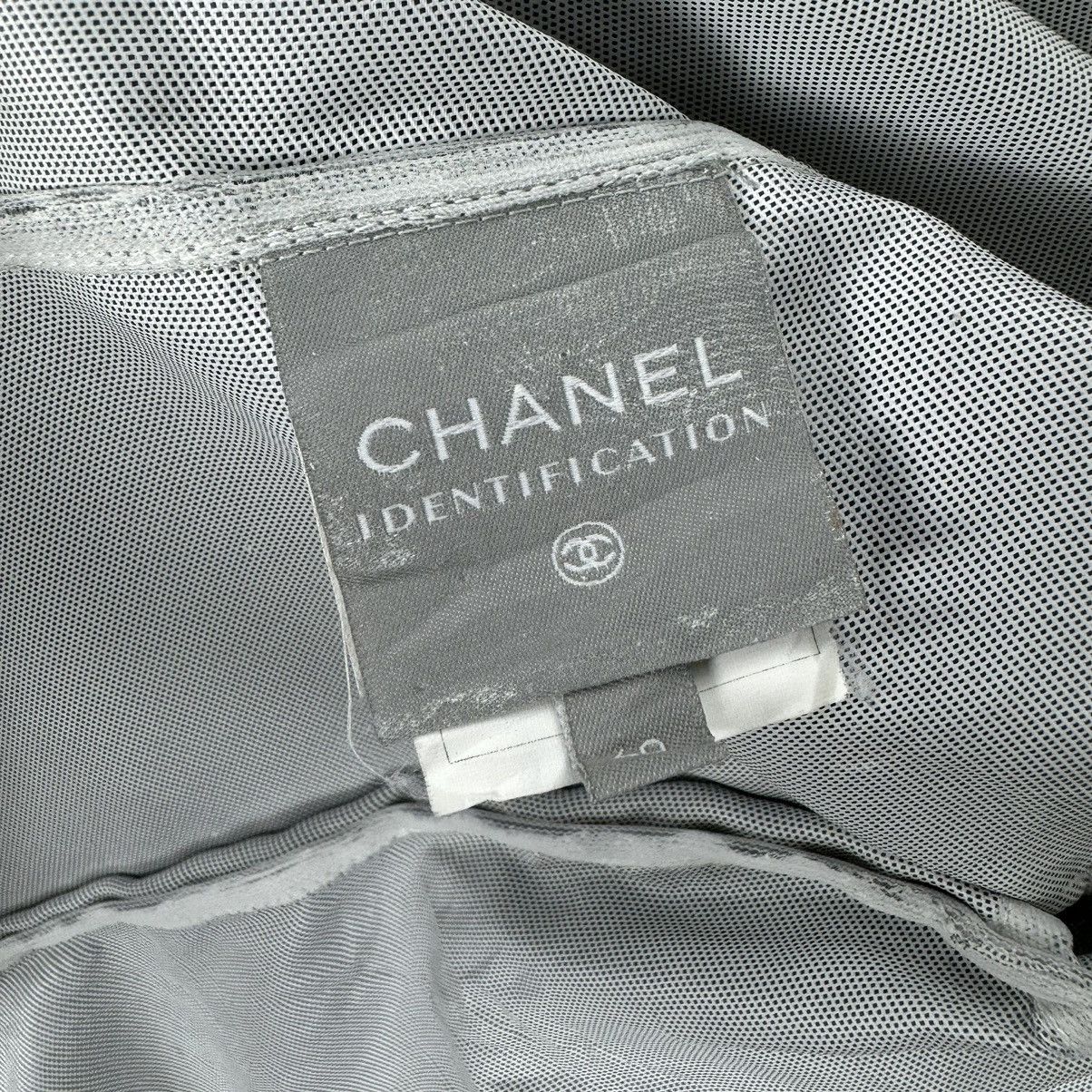 Chanel 🌟CHANEL IDENTIFICATION HOODIE AW01 SPORTS 2 WAY LIGHT JACKET Size M / US 6-8 / IT 42-44 - 19 Thumbnail