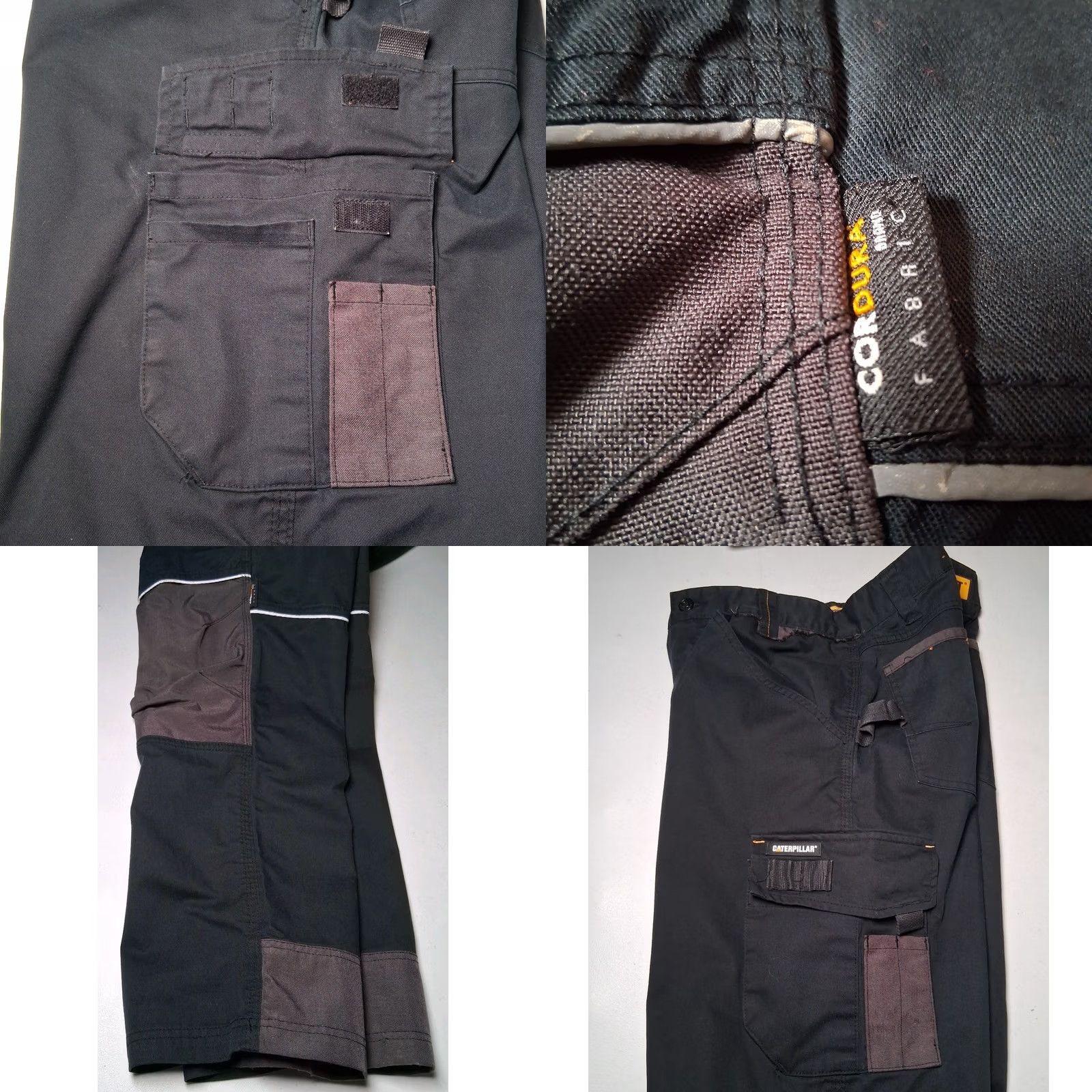 Caterpillar Caterpillar CAT Pants 32x35 Black Cargo Carpenter Workwear Sturdy Cargo Pocket Men Pants Regular 32x35 Cat Theme Size US 32 / EU 48 - 8 Thumbnail