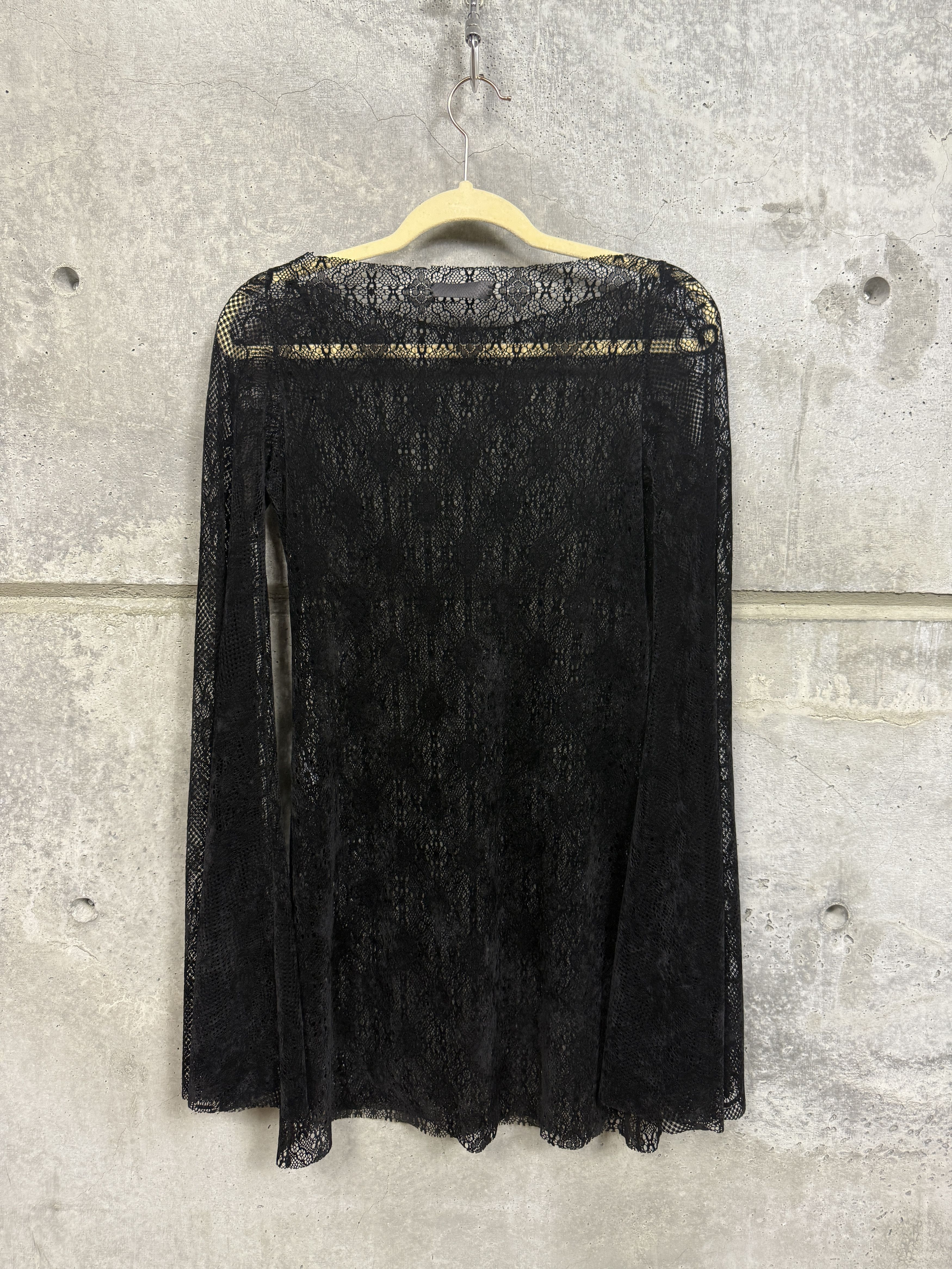 If Six Was Nine If Six Was Nine Lace Pattern Top boho dress Size M / US 6-8 / IT 42-44 - 2 Thumbnail