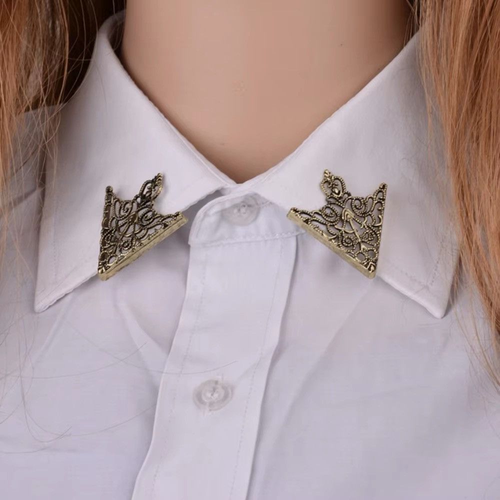 Jewelry Collar Angle Buckle Brooch Size ONE SIZE - 1 Thumbnail