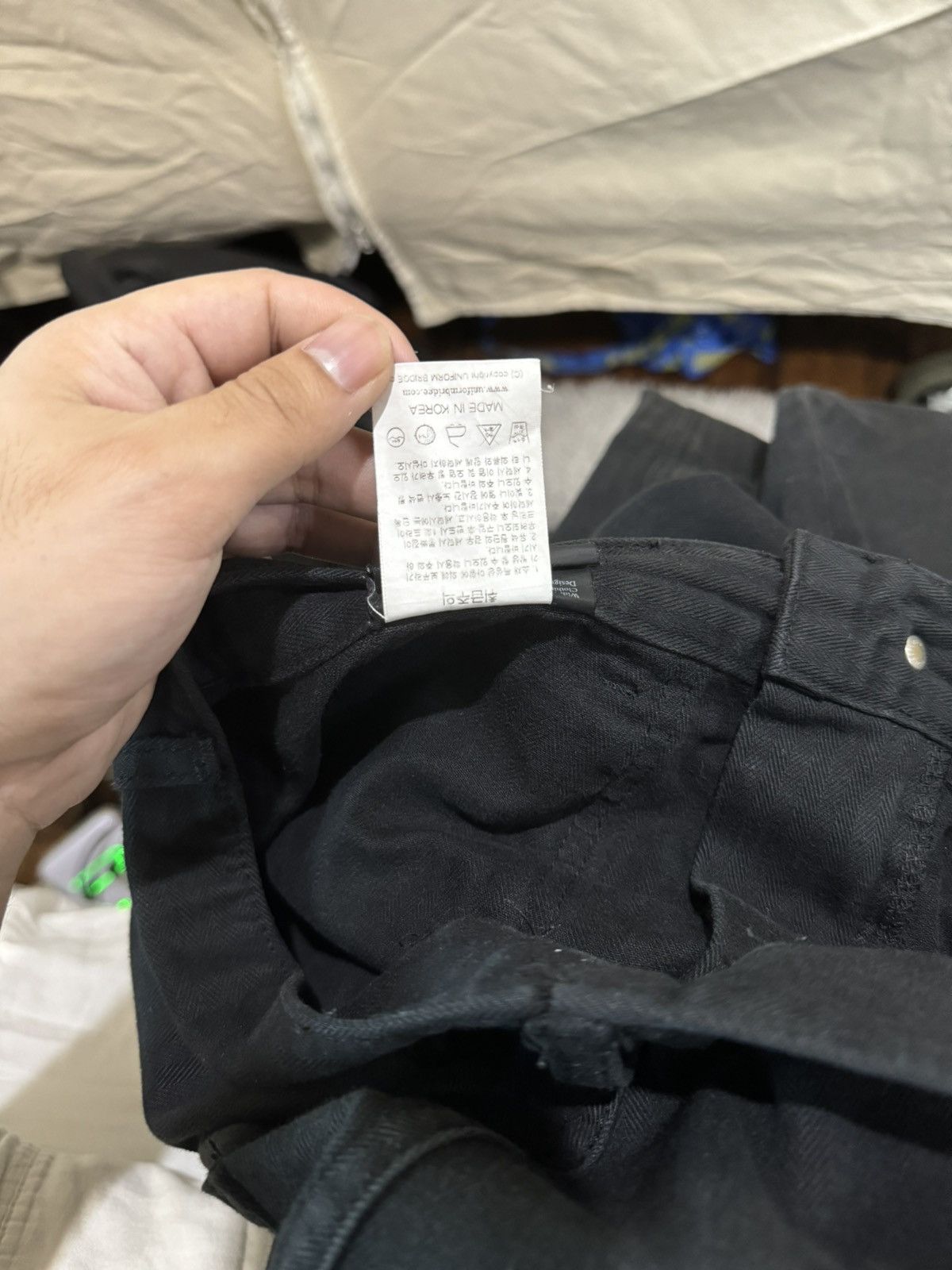 Uniform Bridge Uniform Bridge Herringbone HBT Fatigue Baker Pants Black Size US 30 / EU 46 - 22 Thumbnail