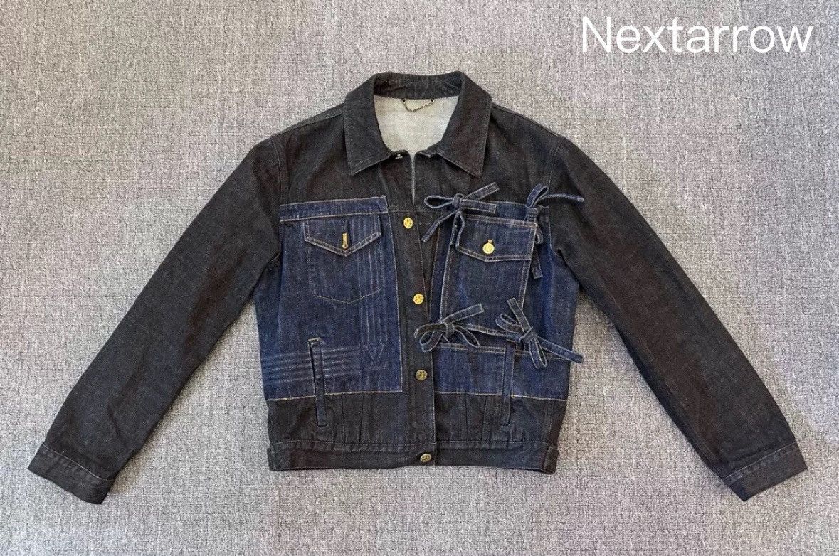 Louis Vuitton Louis Vuitton SS22 Bow Color blocked Single Cowboy jacket Size US M / EU 48-50 / 2 - 1 Thumbnail