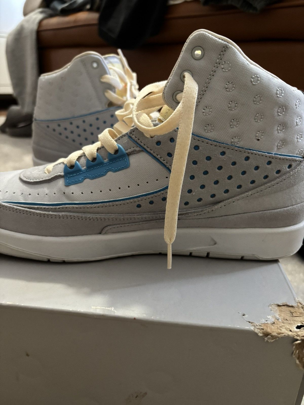 Jordan Brand × Nike × Union LA Union x Nike Jordan 2 Size US 10.5 / EU 43-44 - 2 Thumbnail