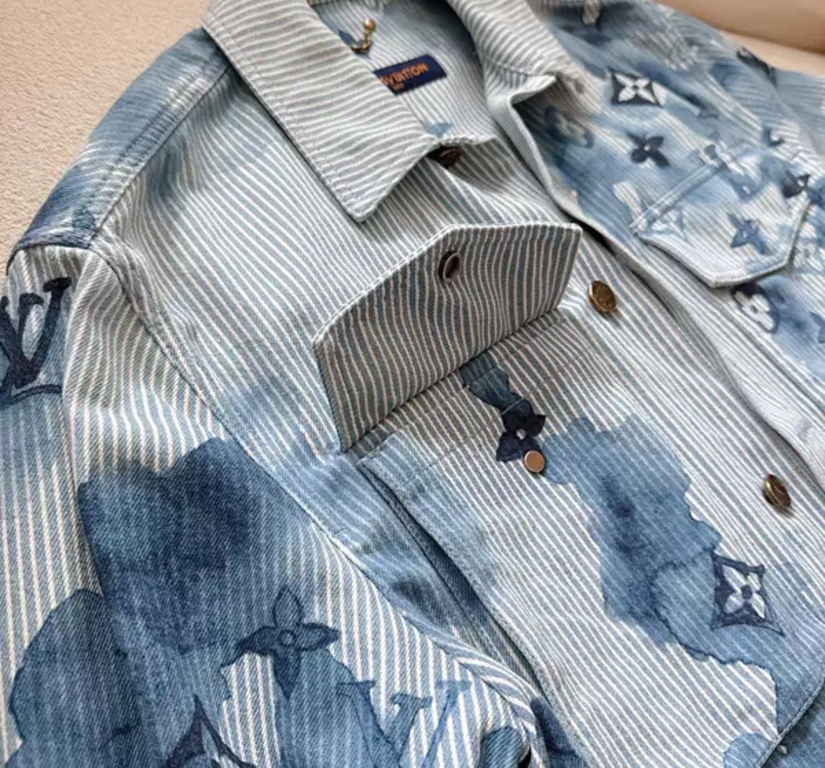 Louis Vuitton louis vuitton Ink denim long sleeved shirt Size US XS / EU 42 / 0 - 4 Thumbnail