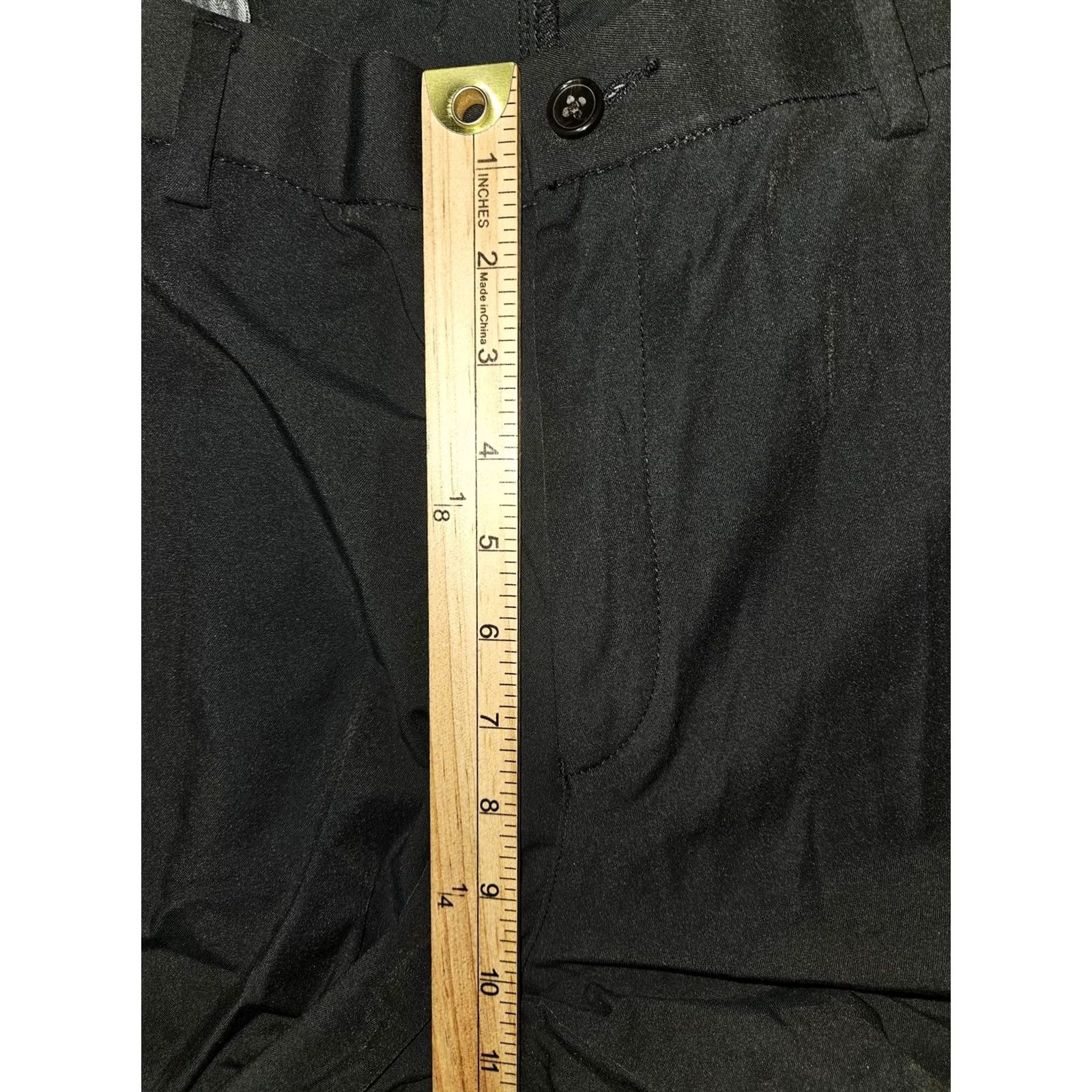 Ralph Lauren Lauren Ralph Lauren Dress Pants Mens 42x30 Black Label Flat Front Stretch Dress Pants Mens 42W x 30L Black Size US 42 / EU 58 - 5 Thumbnail