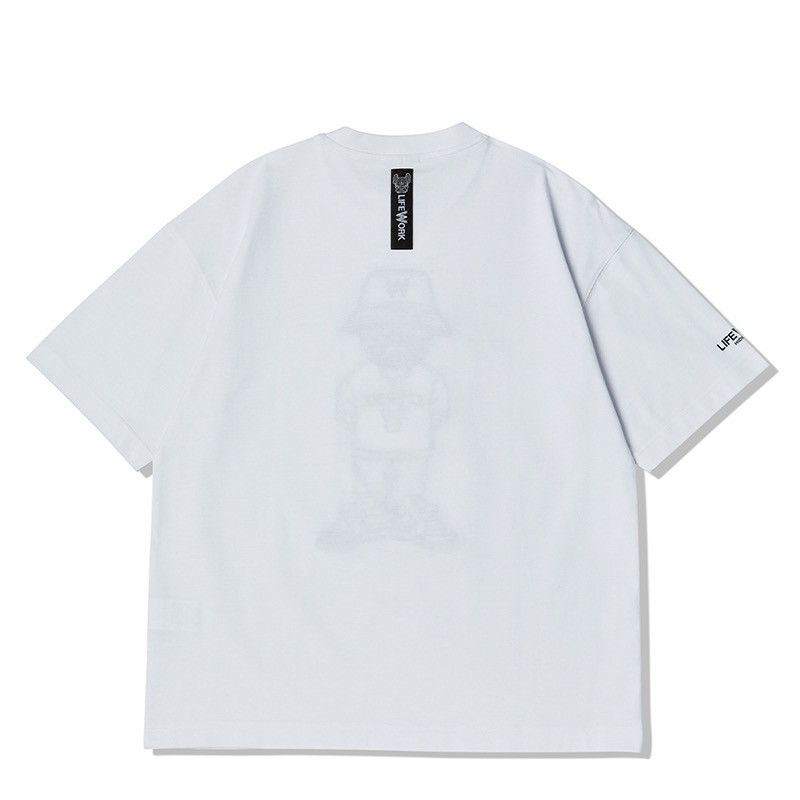 Other Lifework Hipdog Applique White Tee Size US L / EU 52-54 / 3 - 4 Thumbnail