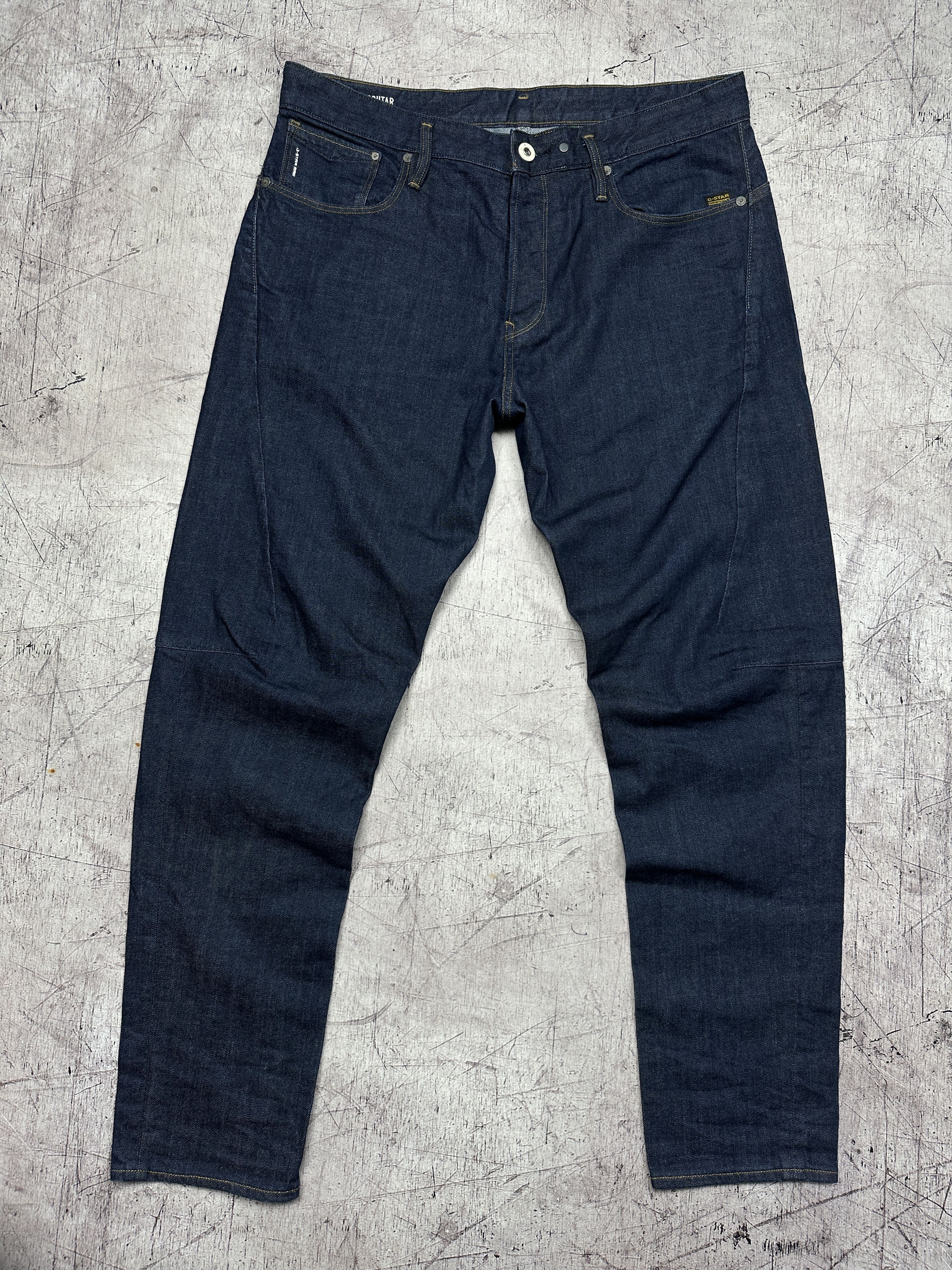 G-Star G Star Raw Scutar 3D Slim Tapered Mens Denim Pants Jeans Size US 36 / EU 52 - 1 Thumbnail