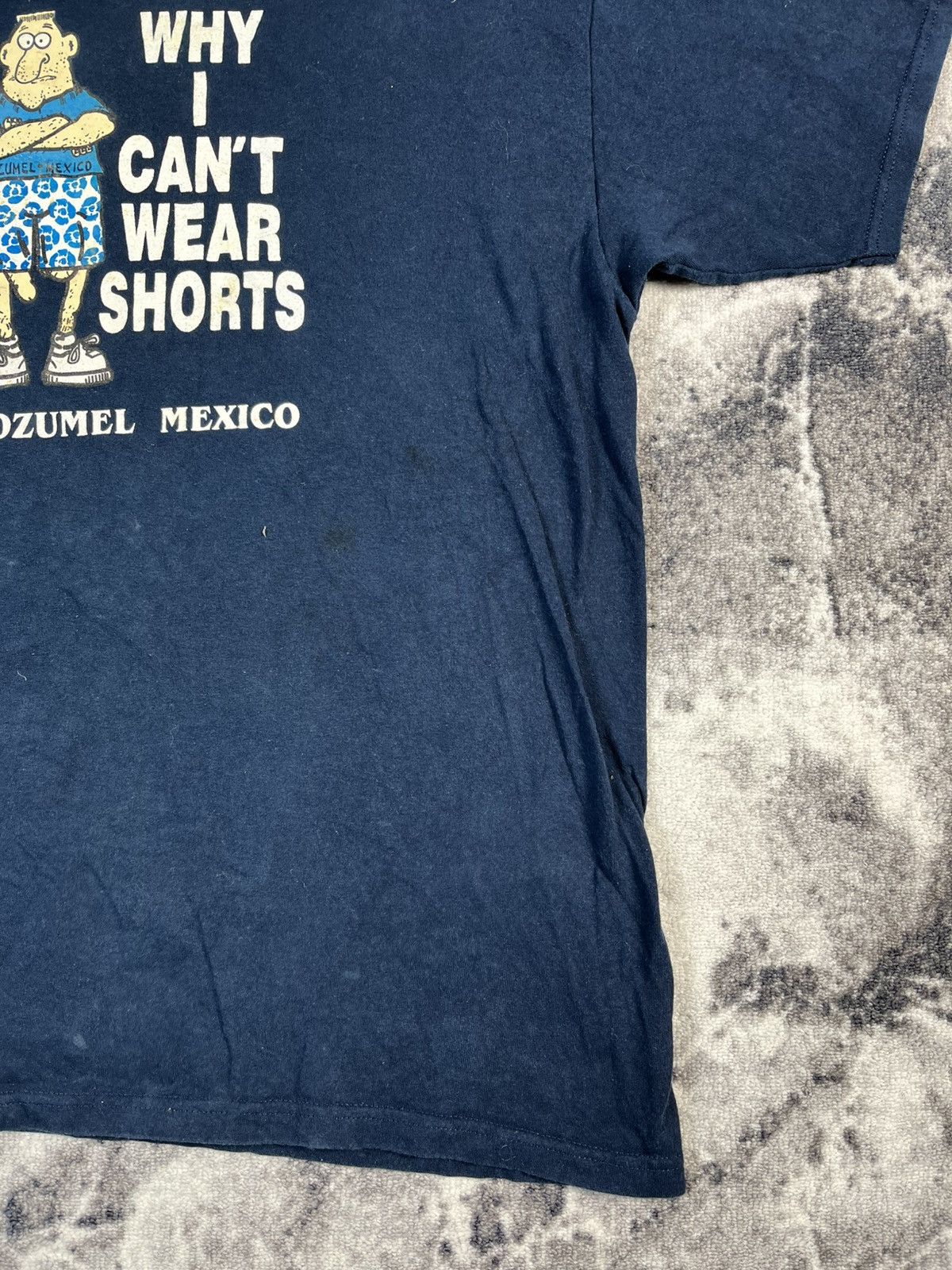 Vintage Vintage 90s Comedy T Shirt Size US XL / EU 56 / 4 - 4 Thumbnail