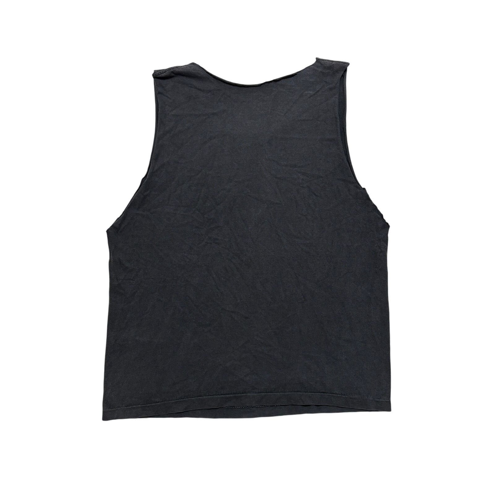 Diesel VTG Y2K 90s Diesel Faded Black Cutoff T-Shirt L Size US L / EU 52-54 / 3 - 3 Thumbnail