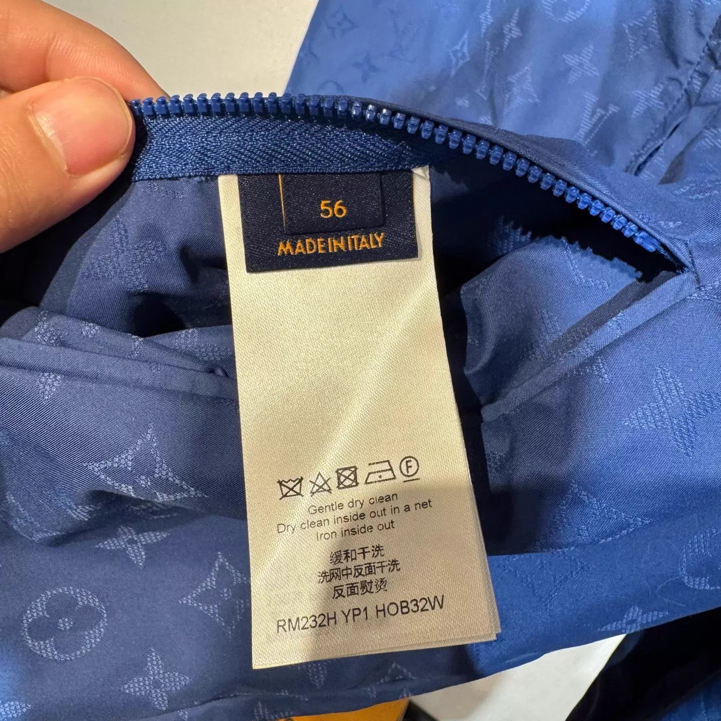 Louis Vuitton Louis Vuitton x Yayoi Kusama Blue Jacket 56 New Size US XL / EU 56 / 4 - 4 Thumbnail