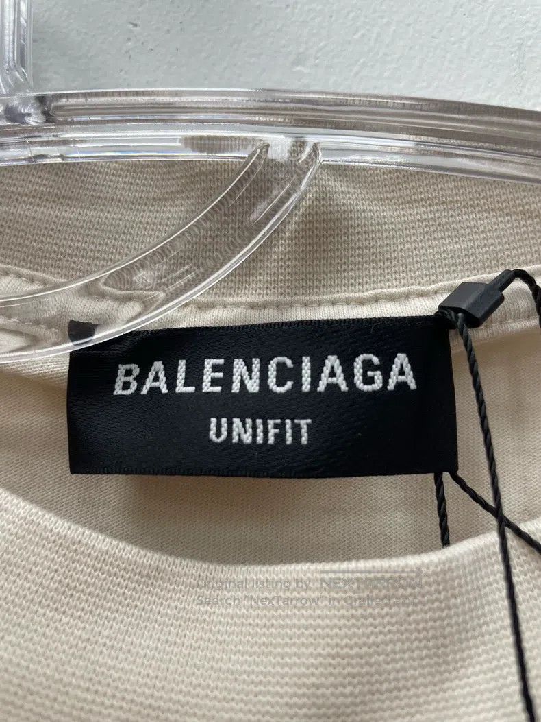 Balenciaga Balenciaga Solid Color Crewneck Long Sleeve T-Shirt Size US M / EU 48-50 / 2 - 3 Thumbnail
