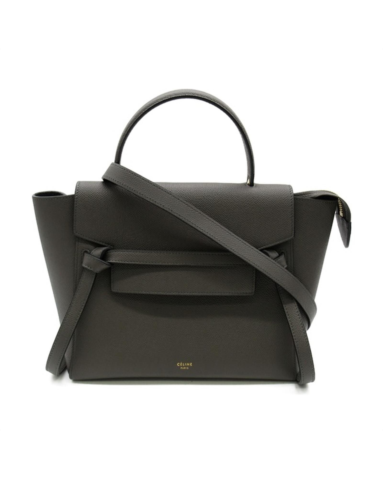 image of Celine Grey Nano Belt Bag In Excellent Condition, Women's