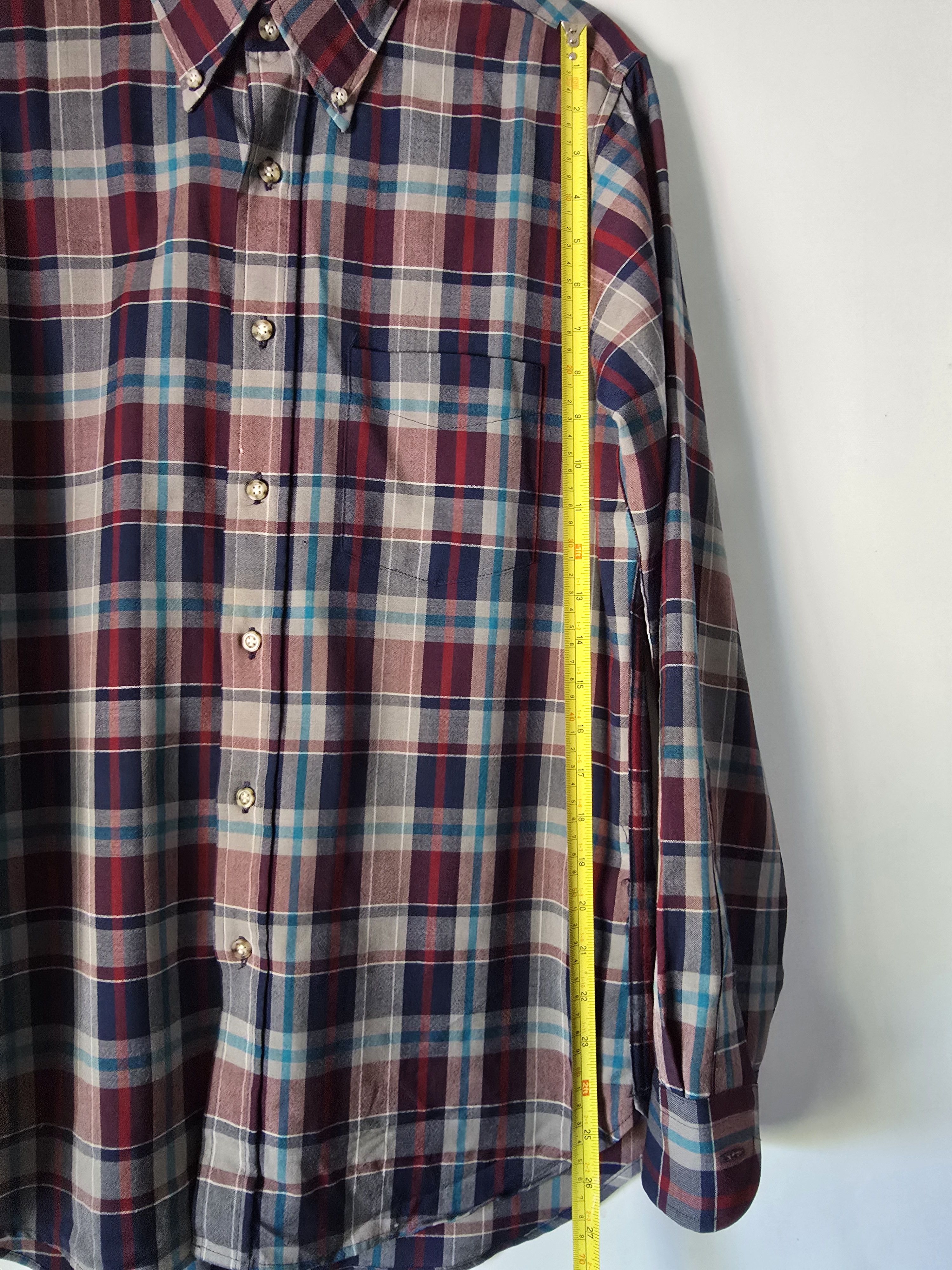 Pendleton Virgin Wool Button-Down Plaid Shirt Men's Size US M / EU 48-50 / 2 - 7 Thumbnail