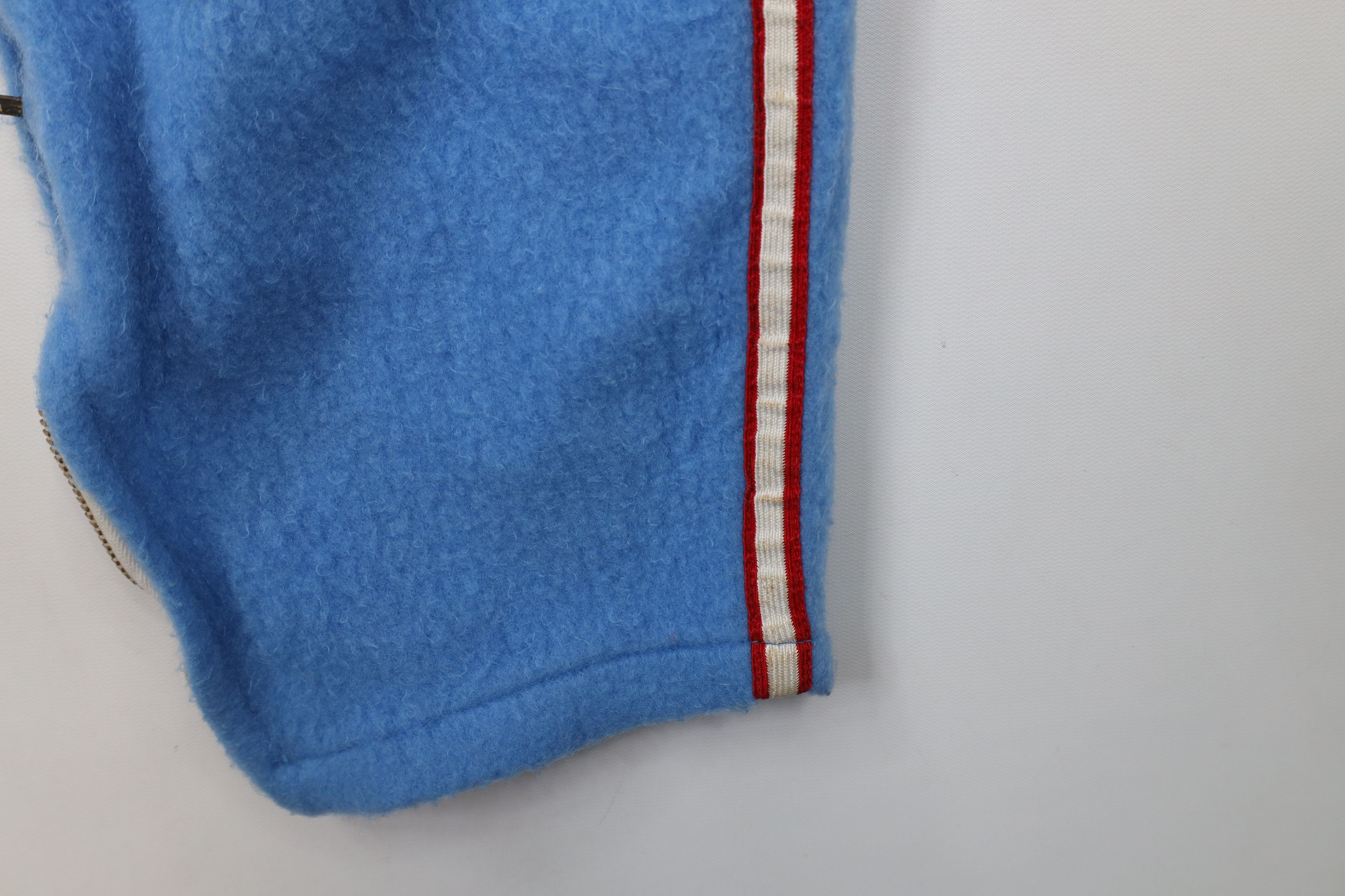 Vintage Vintage 50s MacGregor Striped Fleece Sweatpants Blue USA Size US 34 / EU 50 - 6 Thumbnail