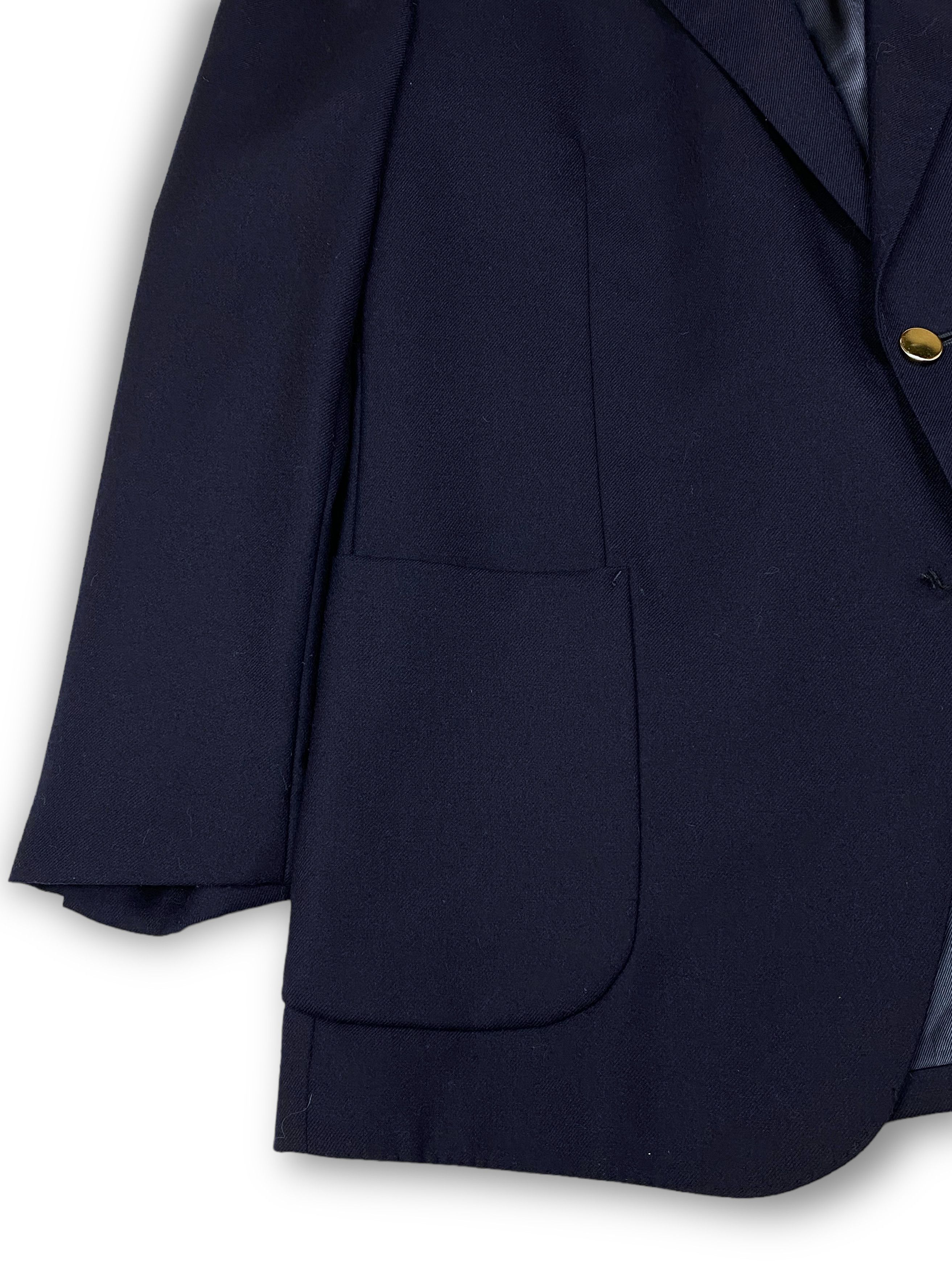 Vintage Vintage SKOPES Navy Wool Blazer M Size 44S - 6 Thumbnail