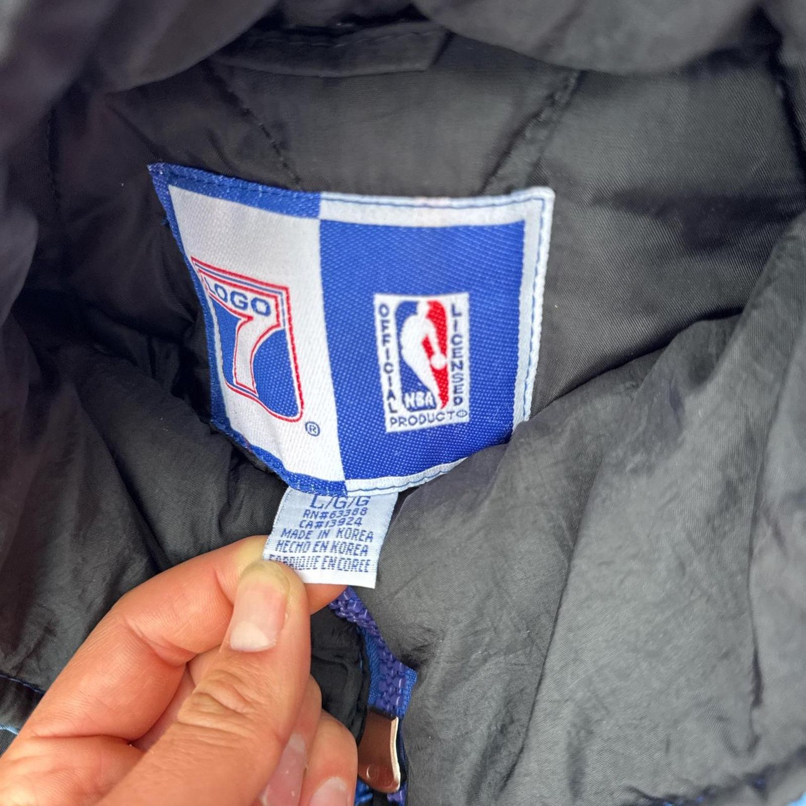Logo 7 Vintage 90 Orlando Magic Logo Seven Puffer Jacket Size Large Size US L / EU 52-54 / 3 - 5 Thumbnail