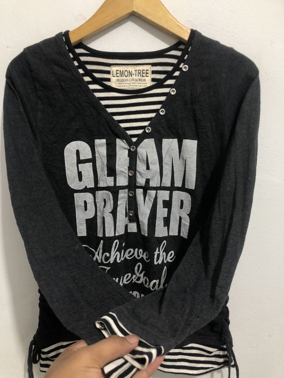 Hysteric Glamour Japan Studded Poem Double Layer Rock Punk Style Size US M / EU 48-50 / 2 - 2 Thumbnail