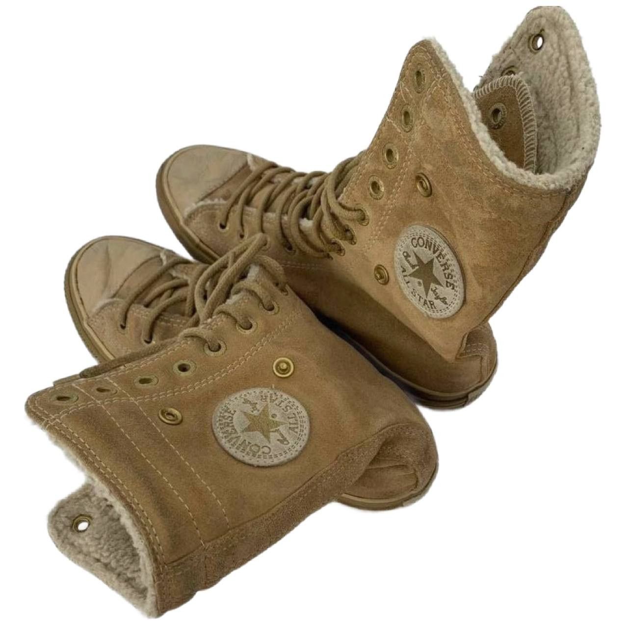 Converse Converse high top Shearling suede sneakers #3 Size US 7 / EU 40 - 4 Thumbnail