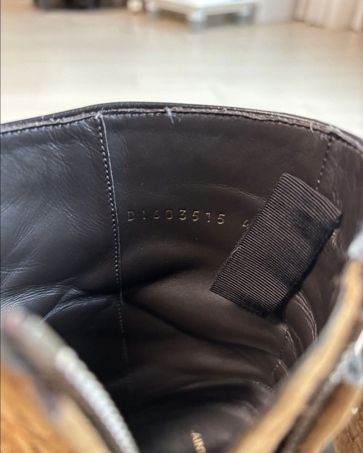 Saint Laurent Paris Wyatt Harness Crocodile Suede Boots Size US 8 / EU 41 - 7 Thumbnail