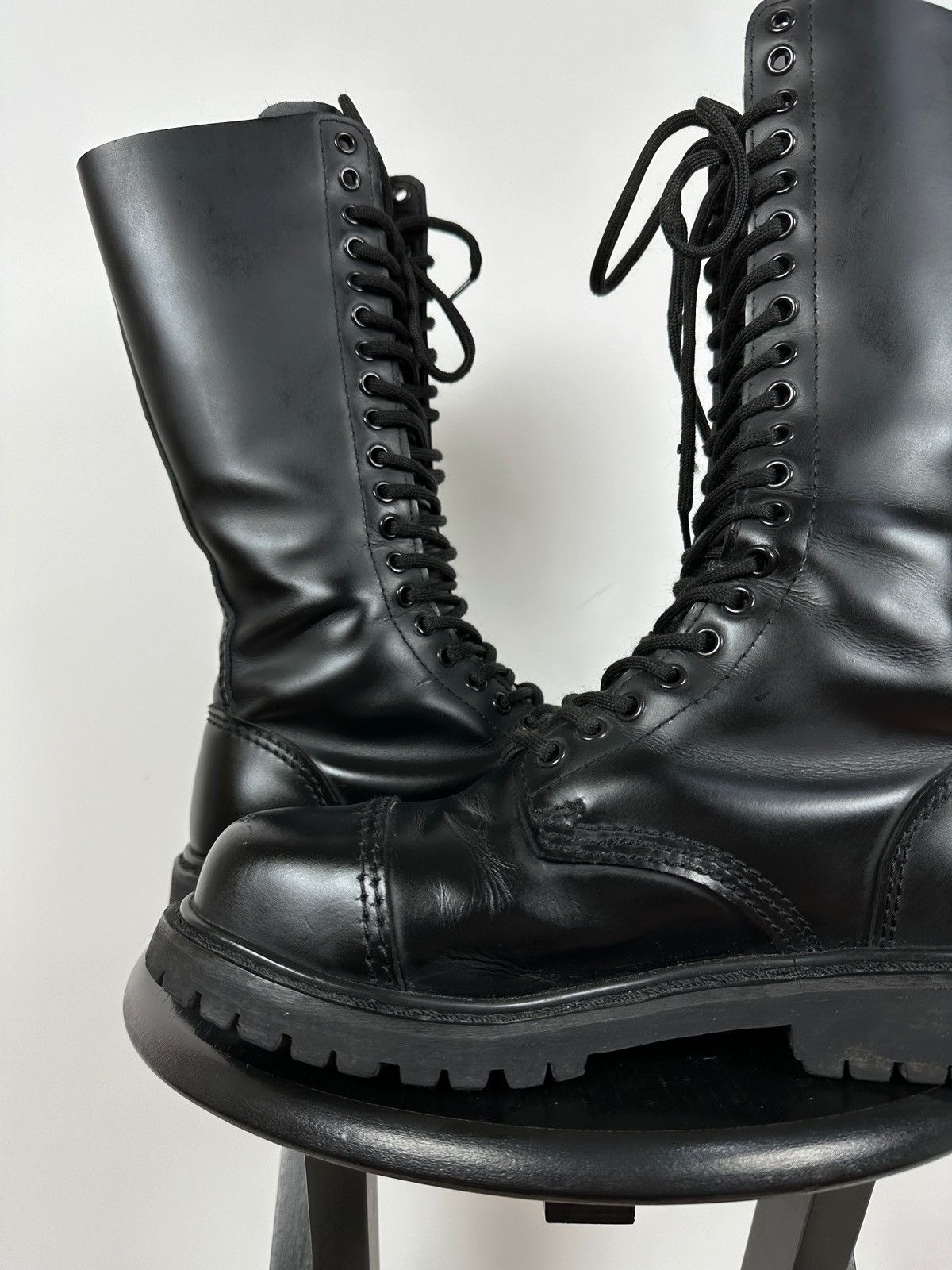 Vintage Vintage Undercover High Leather Steel Toe England Boots Size US 7.5 / EU 40-41 - 21 Thumbnail