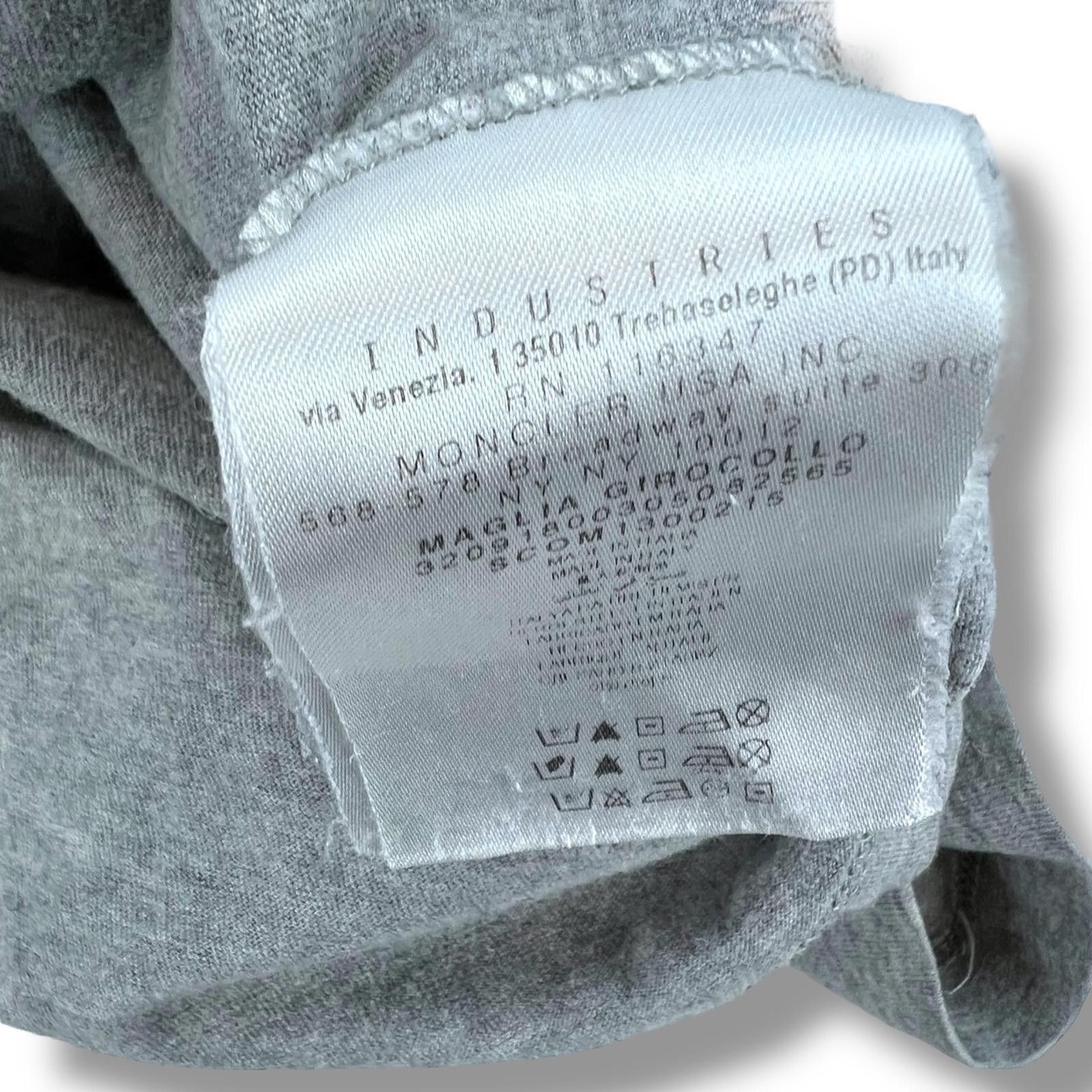 Moncler Moncler Grey Wolf Long Sleeve T Shirt Size US L / EU 52-54 / 3 - 5 Thumbnail