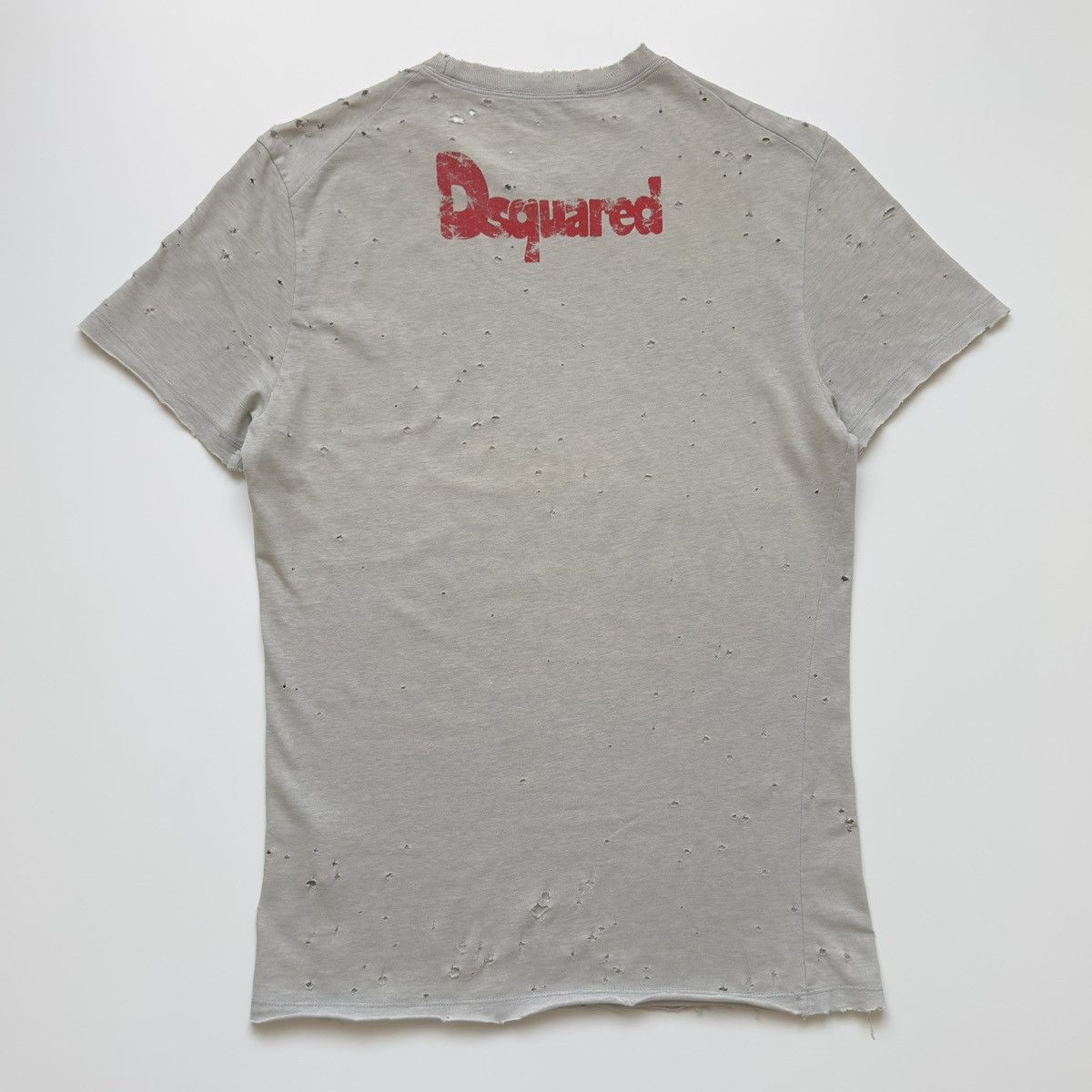 Dsquared2 F/W 2002 Dsquared2 Chicago Distressed T-Shirt Homeless Size US L / EU 52-54 / 3 - 4 Thumbnail