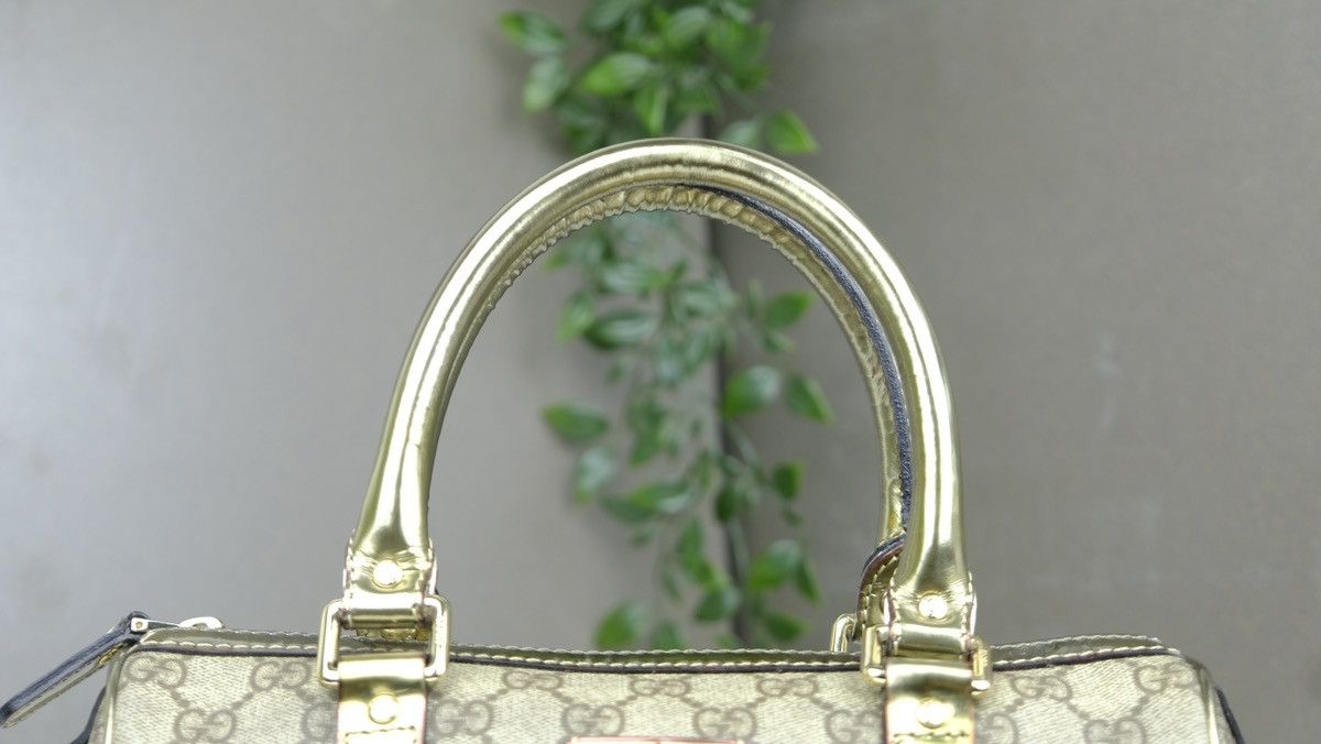 Gucci Gucci Handbag GG Supreme 193604 Brown and gold Size ONE SIZE - 8 Thumbnail