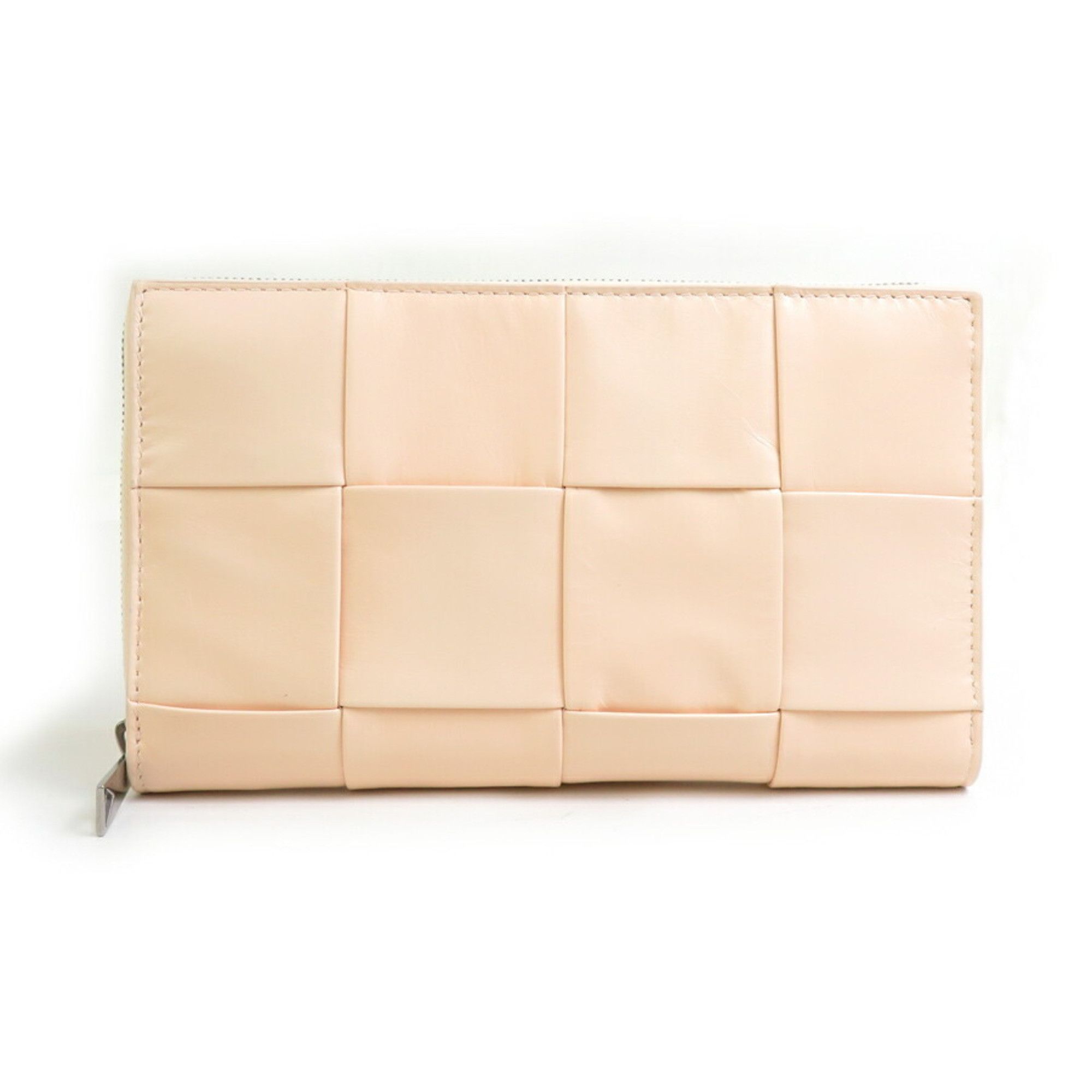 Bottega Veneta BOTTEGA VENETA Round Long Wallet Leather Melon Washed Men's Women's h31302i Size ONE SIZE - 1 Thumbnail