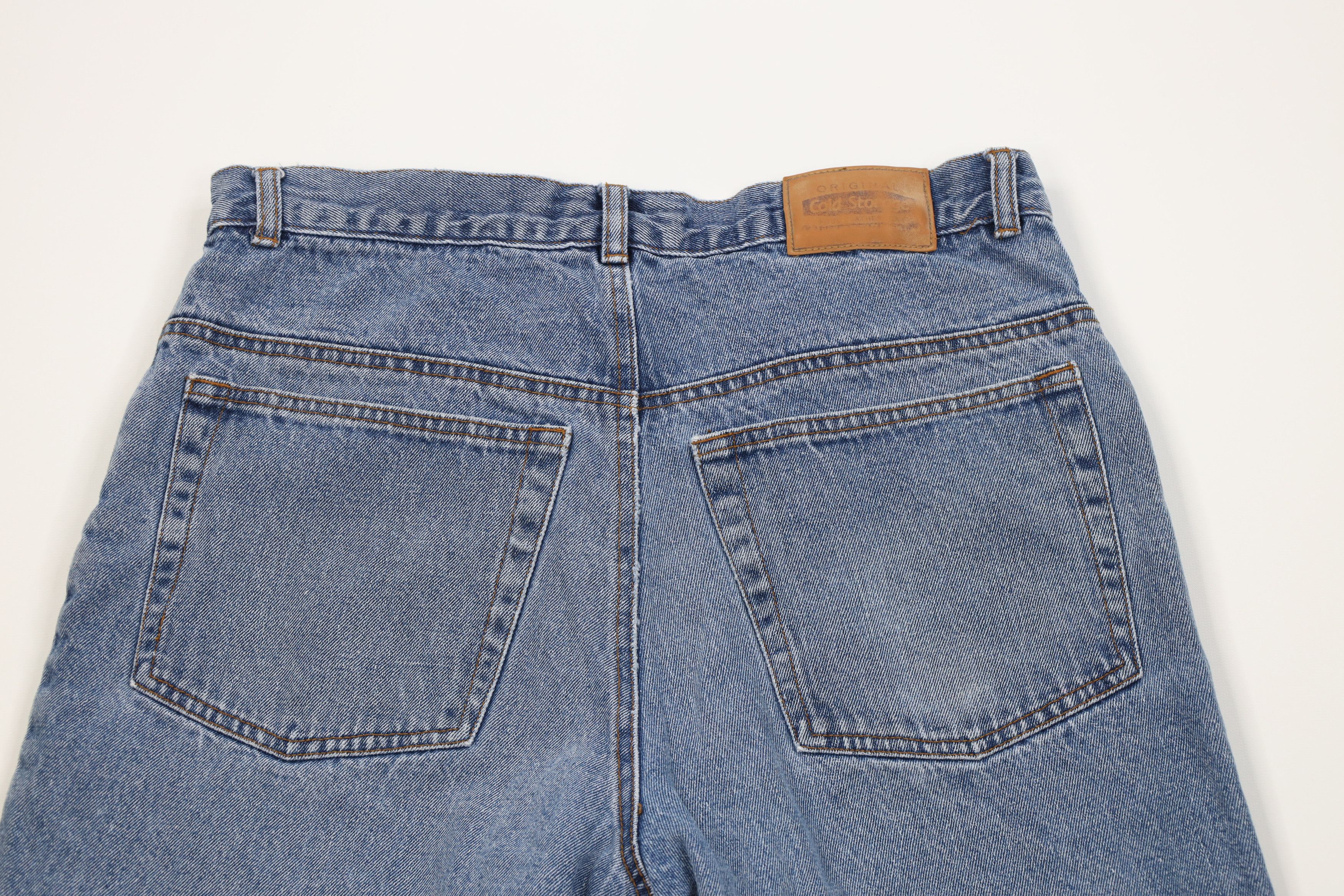 Vintage Vintage 90s Streetwear Lined Wide Leg Denim Jeans Blue Size US 36 / EU 52 - 13 Thumbnail