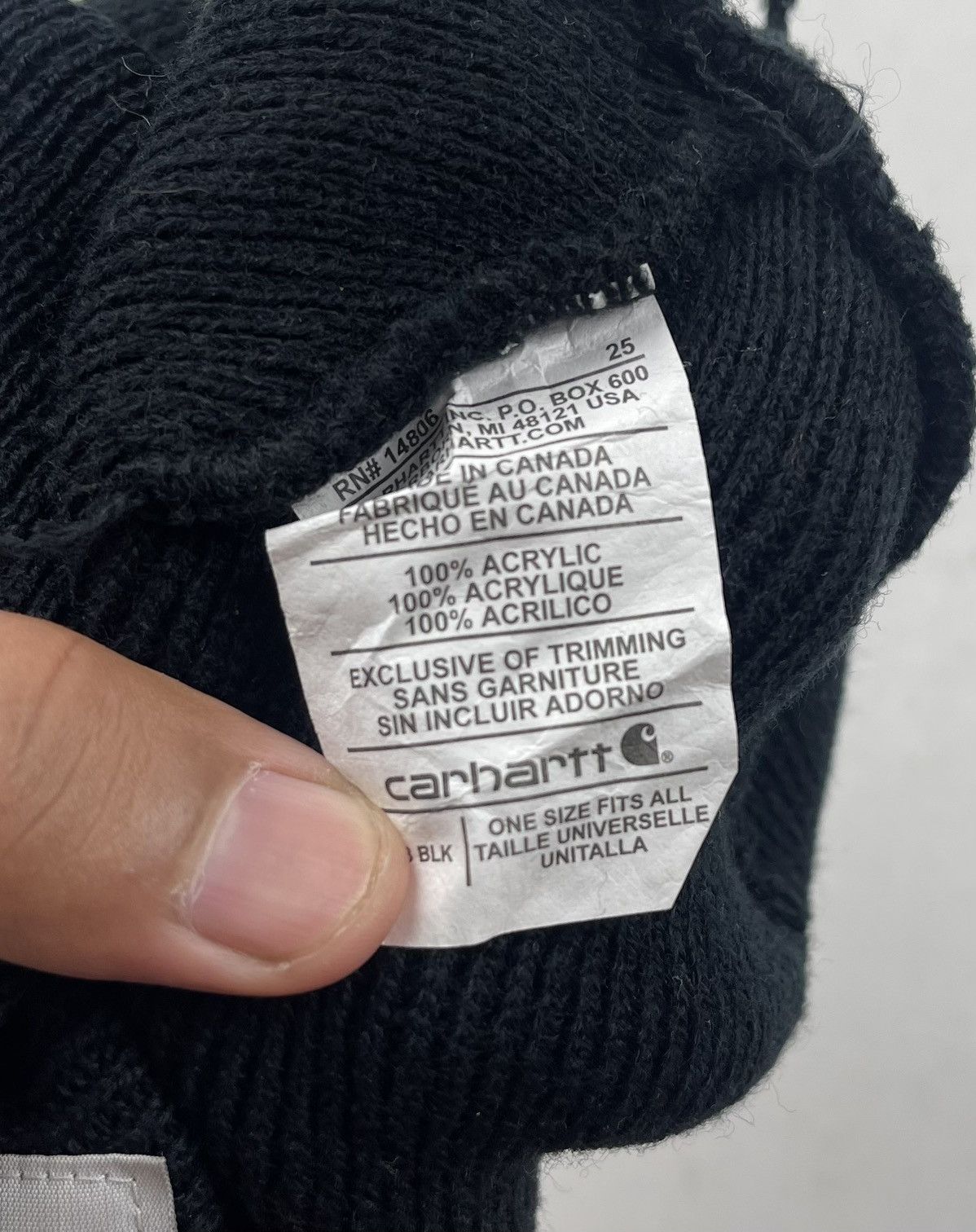 Carhartt × Japanese Brand carhartt beanie hat tc42 Size ONE SIZE - 4 Thumbnail