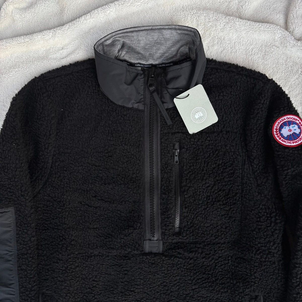 Canada Goose Canada Goose Renfrew Black Classic Badge Fleece Jacket Size US S / EU 44-46 / 1 - 4 Thumbnail