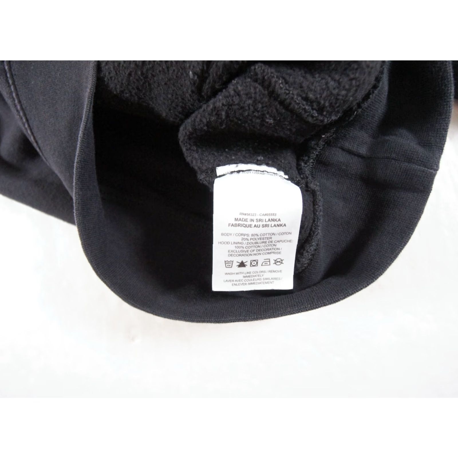 Nike VINTAGE Nike Hooded Sweatshirt Mens Medium Black Pullover Swoosh Outdoor All Seasons Mens Size US M / EU 48-50 / 2 - 7 Thumbnail