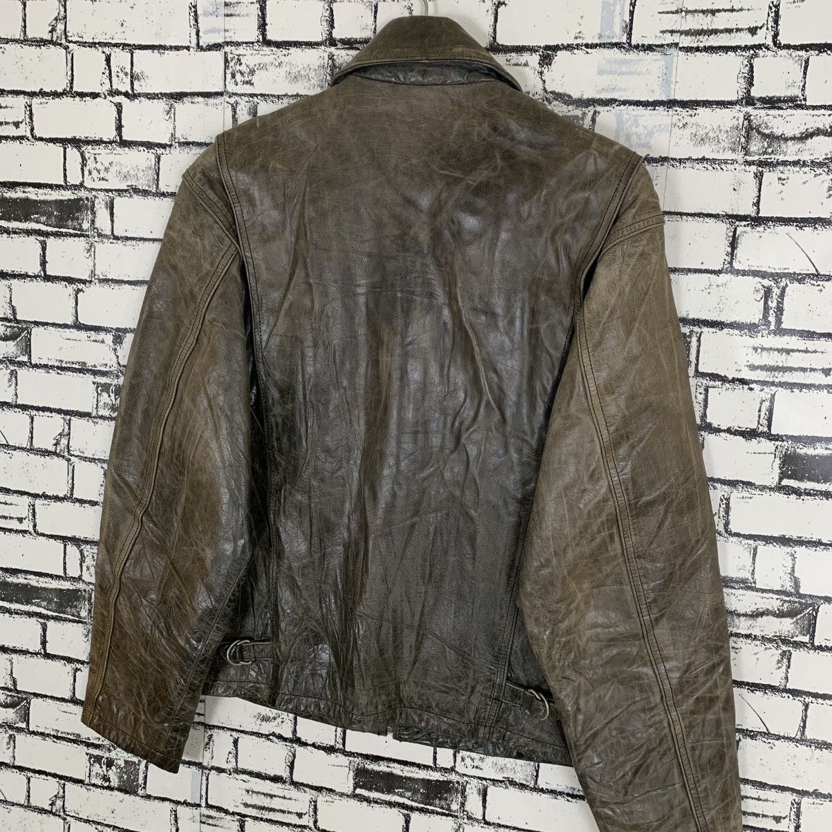 Designer × Vintage Vintage Leather Jacket Size US L / EU 52-54 / 3 - 8 Thumbnail