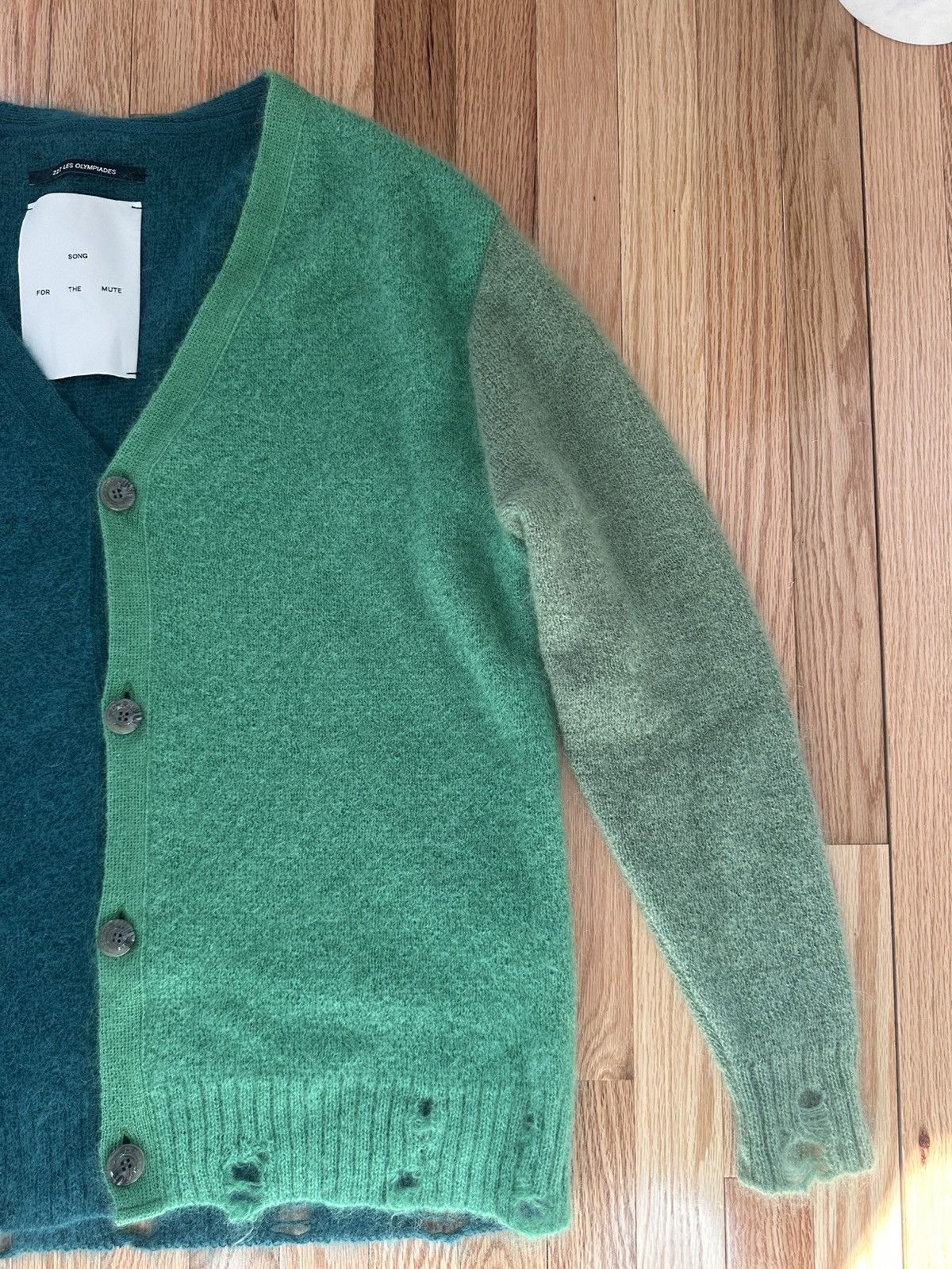 Song For The Mute Oversized Mohair Cardingan Size US M / EU 48-50 / 2 - 4 Thumbnail