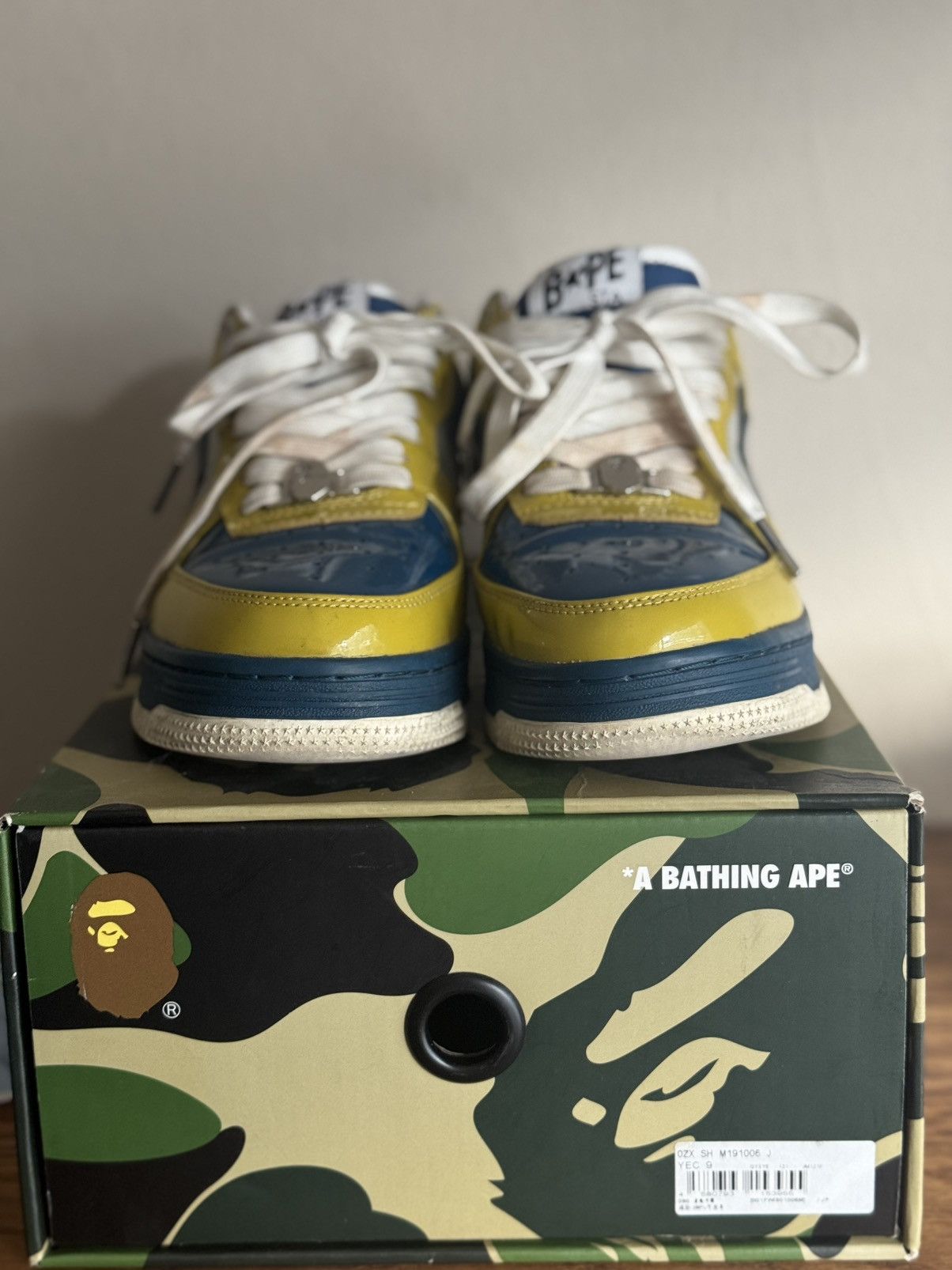 Bape Bapesta #2 Yellow Size US 9 / EU 42 - 2 Thumbnail