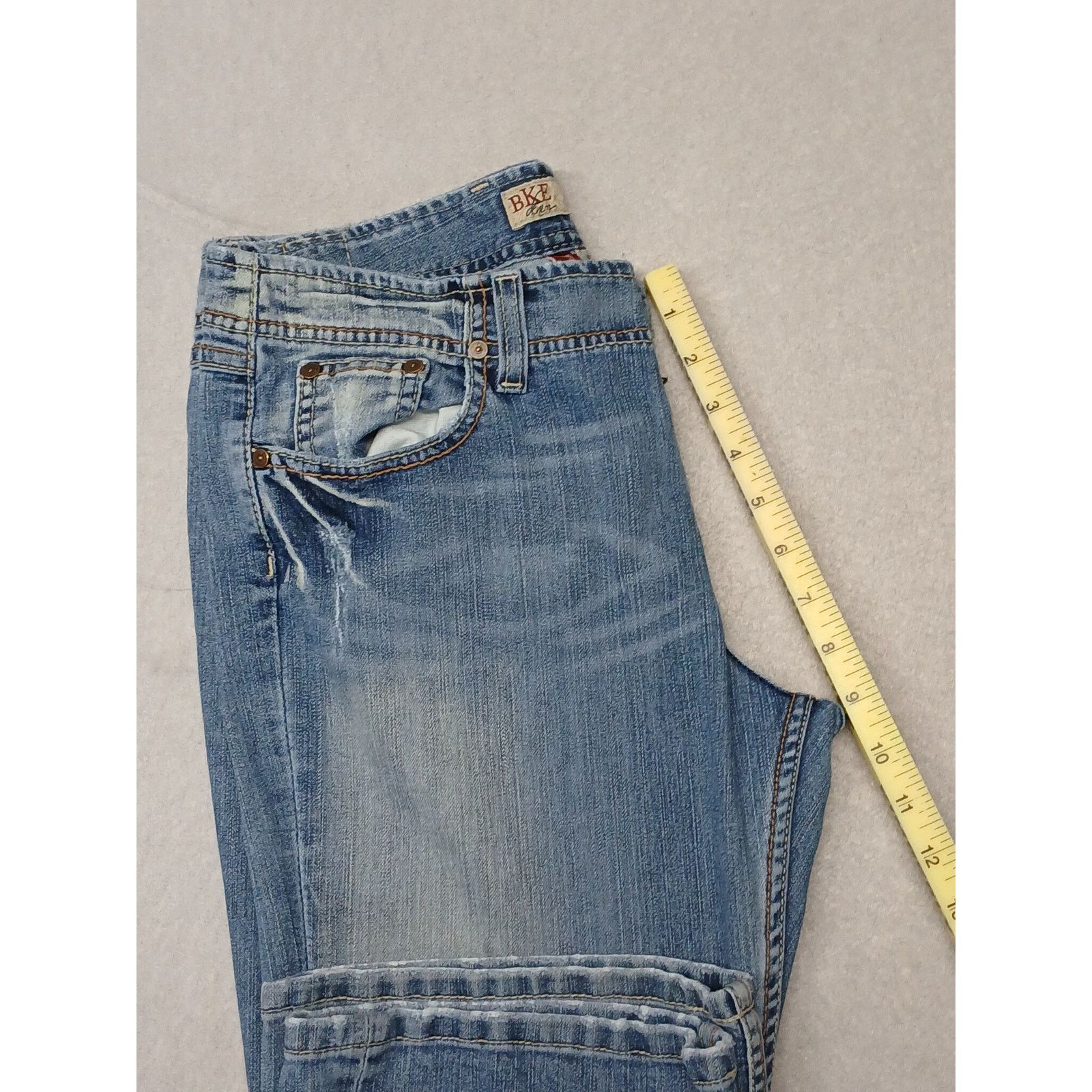 Other BKE (30x29.5) Wendi Stretch Boot Cut Blue Denim Jeans Size 30" / US 8 / IT 44 - 3 Thumbnail