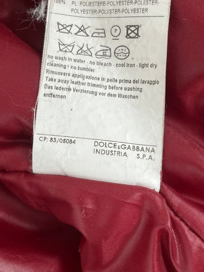 Dolce & Gabbana AW2008 Dolce & Gabbana White & Red British Fur Hooded Puffer Jacket Size US M / EU 48-50 / 2 - 11 Thumbnail