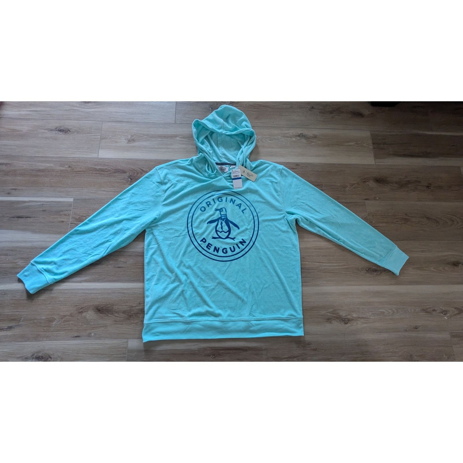 Original Penguin NWT Original Penguin Stamp Logo Terry Hoodie sz XL Size US XL / EU 56 / 4 - 1 Thumbnail