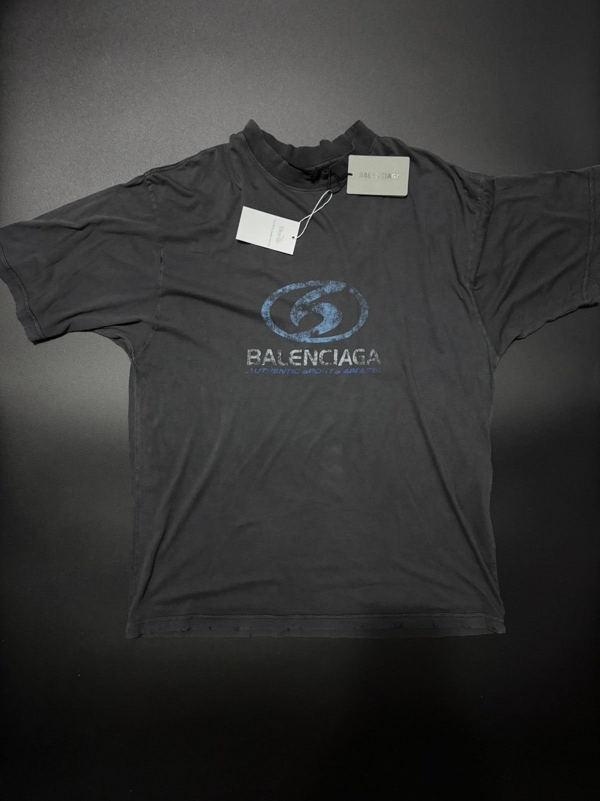 Balenciaga Balenciaga Sport Apparel Tee 🌊🌊 Size US S / EU 44-46 / 1 - 1 Thumbnail