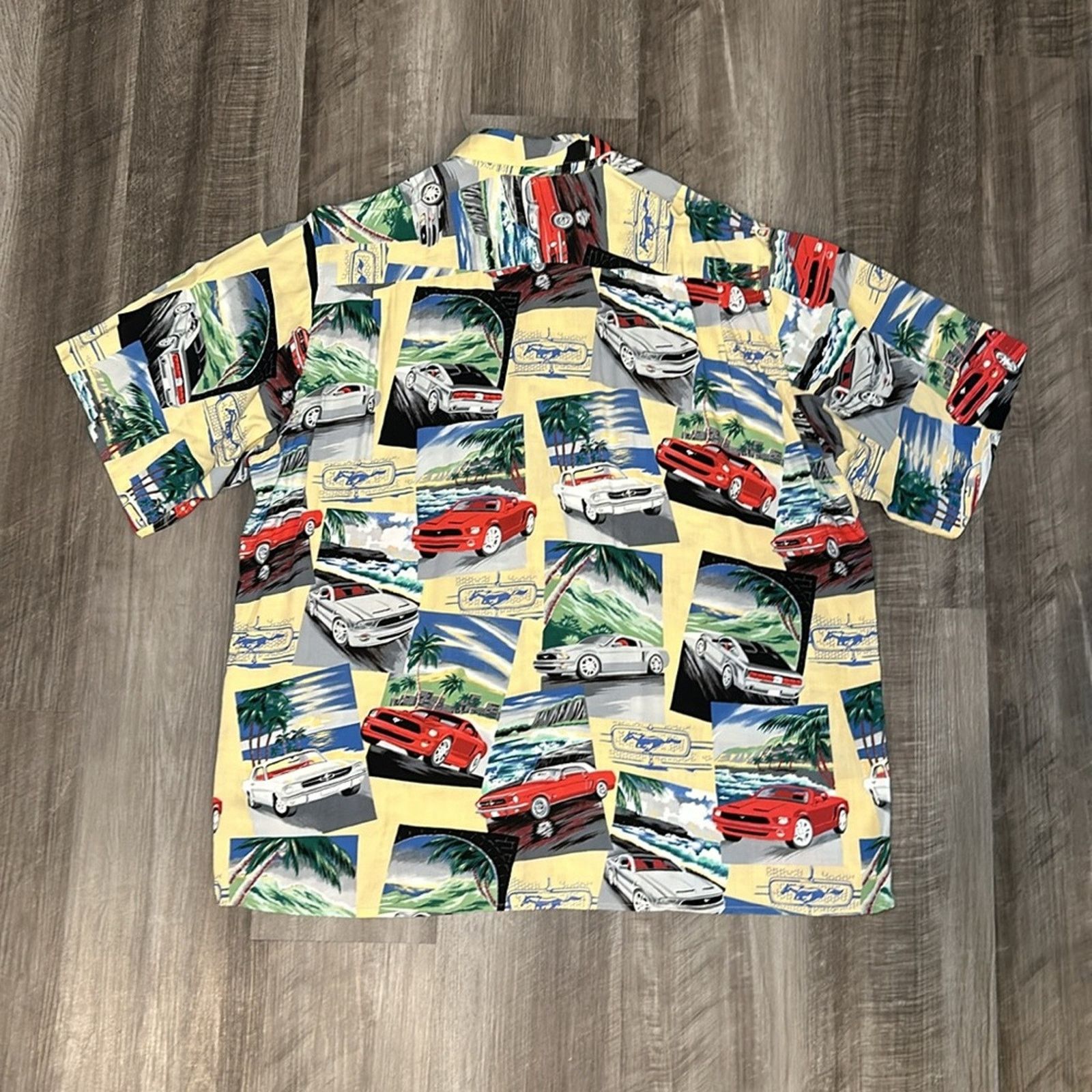 Reyn Spooner Reyn Spooner Diamond Head Ford Mustang Rayon - XL Size US XL / EU 56 / 4 - 3 Thumbnail