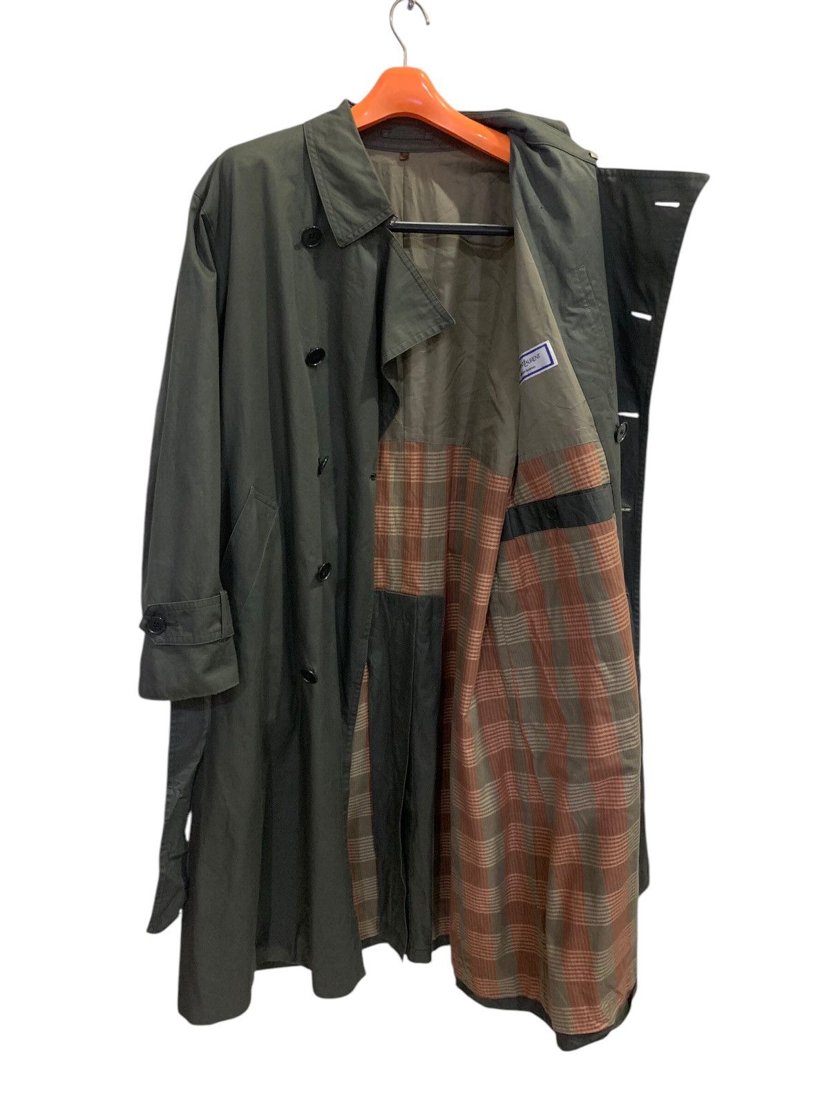 Yves Saint Laurent Vintage Yves Saint Laurent Trench Coat Green Army Size US M / EU 48-50 / 2 - 7 Thumbnail
