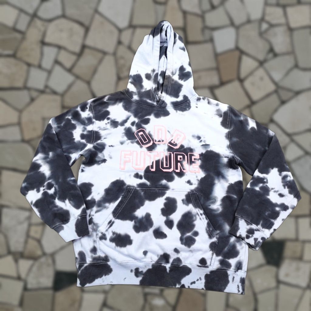 Odd Future Odd Future Hoodie Mens Medium Blue Tie Dye Sweatshirt Pullover Tyler The Creator Size US M / EU 48-50 / 2 - 1 Thumbnail