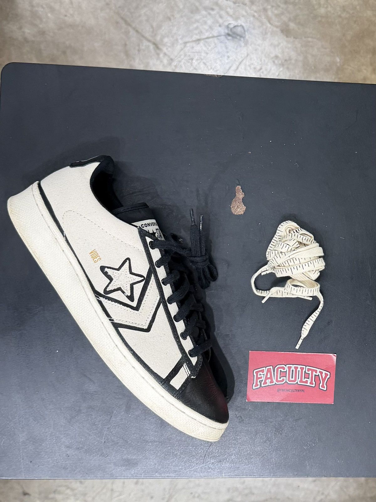 Converse Converse Pro Leather Joshua Vides Natural Ivory Size 9(2022) Size US 9 / EU 42 - 11 Thumbnail