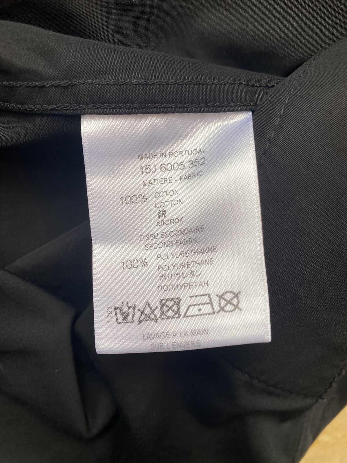 Givenchy Givenchy SS15 Runway Leather Patch Shirt Size38/44 Size US S / EU 44-46 / 1 - 7 Thumbnail