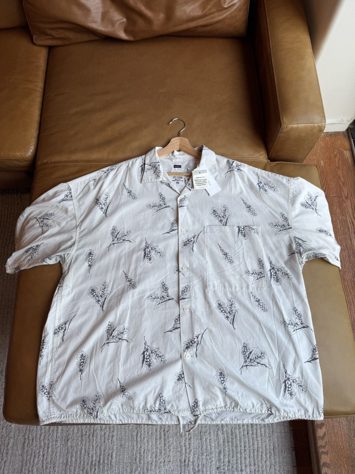 Nanamica $450 NANAMICA ECRU CAMP WIND JAPAN SHIRT XL Size US XL / EU 56 / 4 - 10 Thumbnail