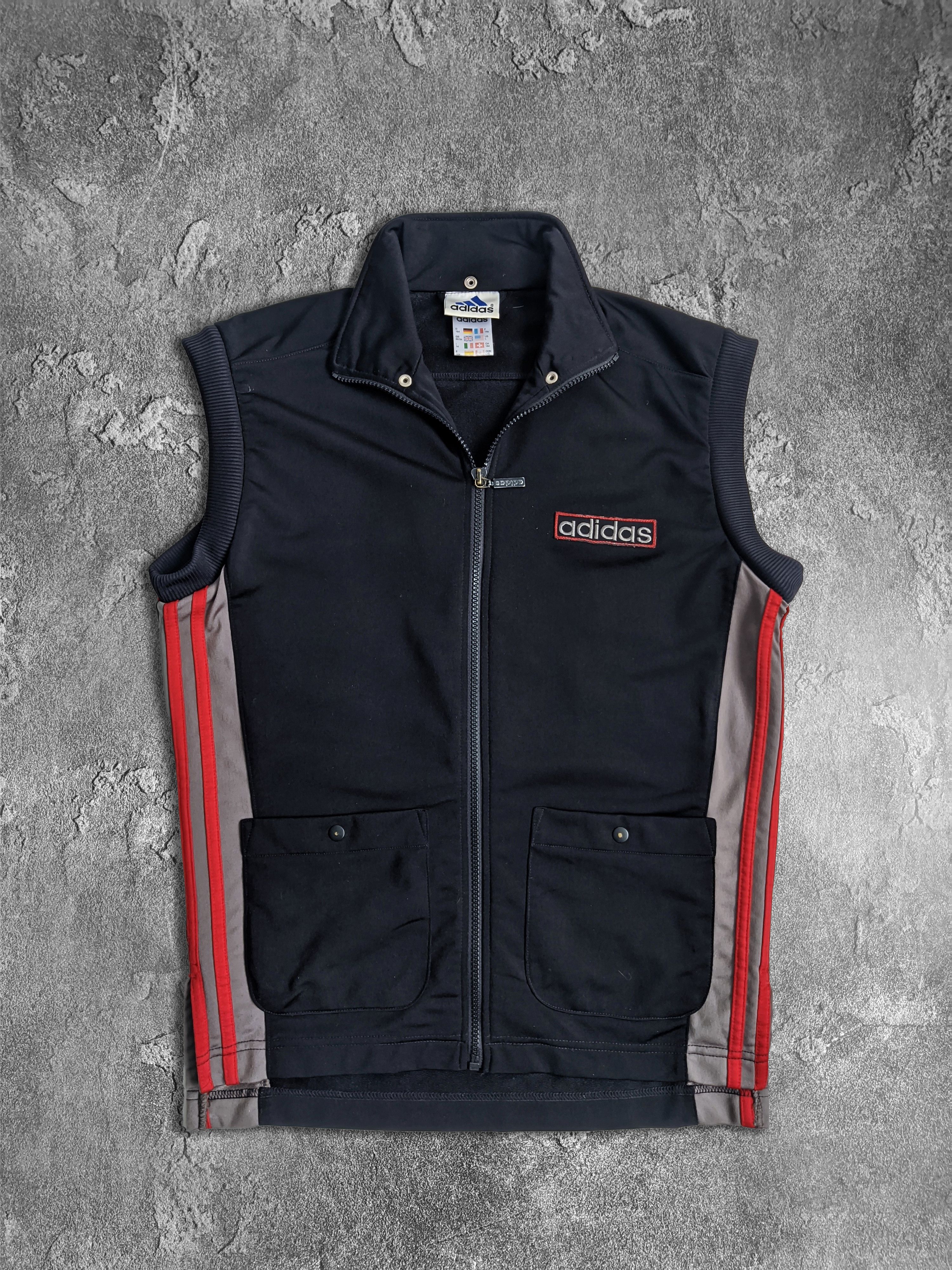Adidas Vintage adidas vest y2k 90s jacket Size US L / EU 52-54 / 3 - 1 Thumbnail